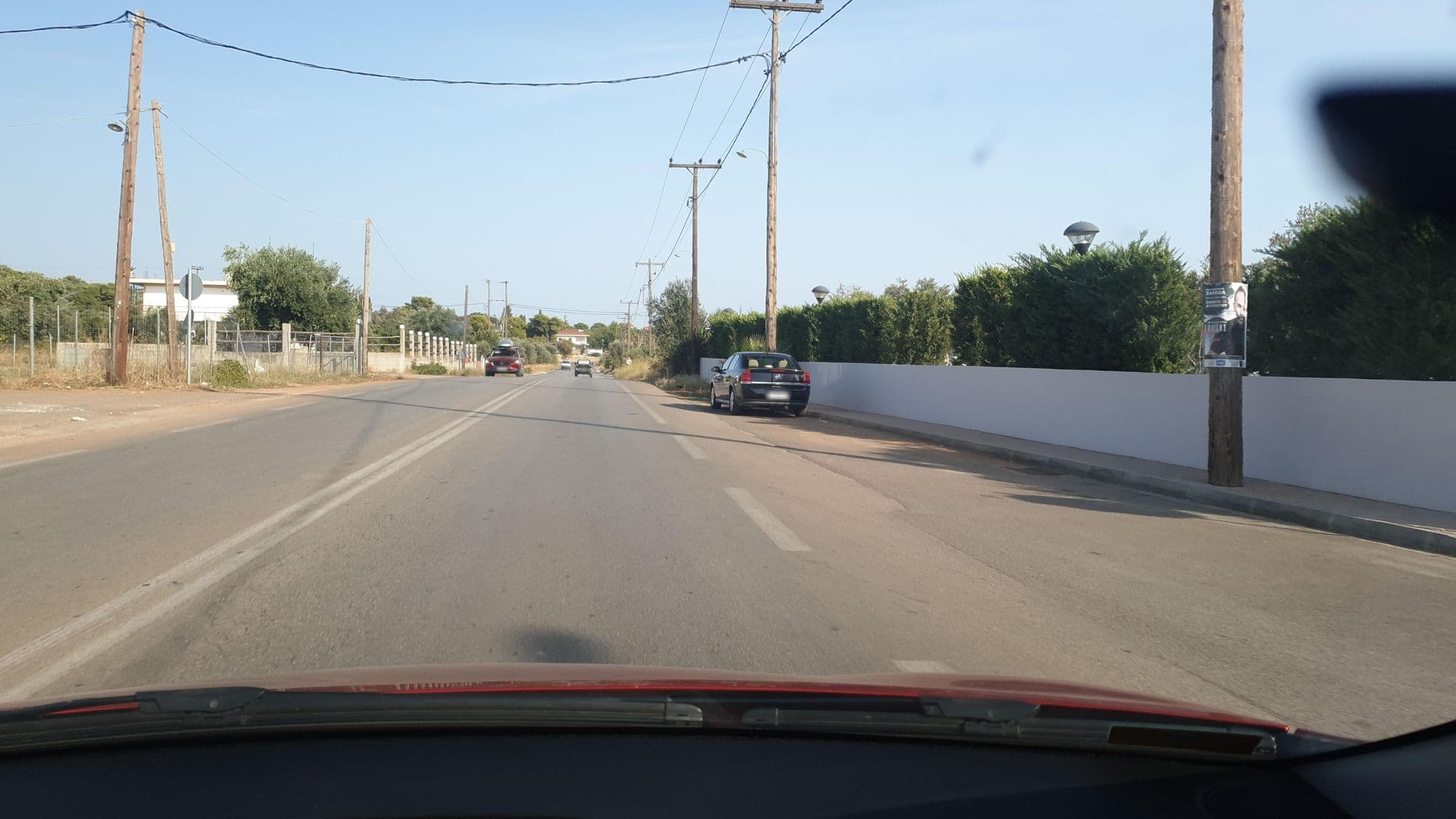 Street view near Amaronda Resort & Spa - Eretria, Malakónta — © yannakis (CC BY-SA · Mapillary)