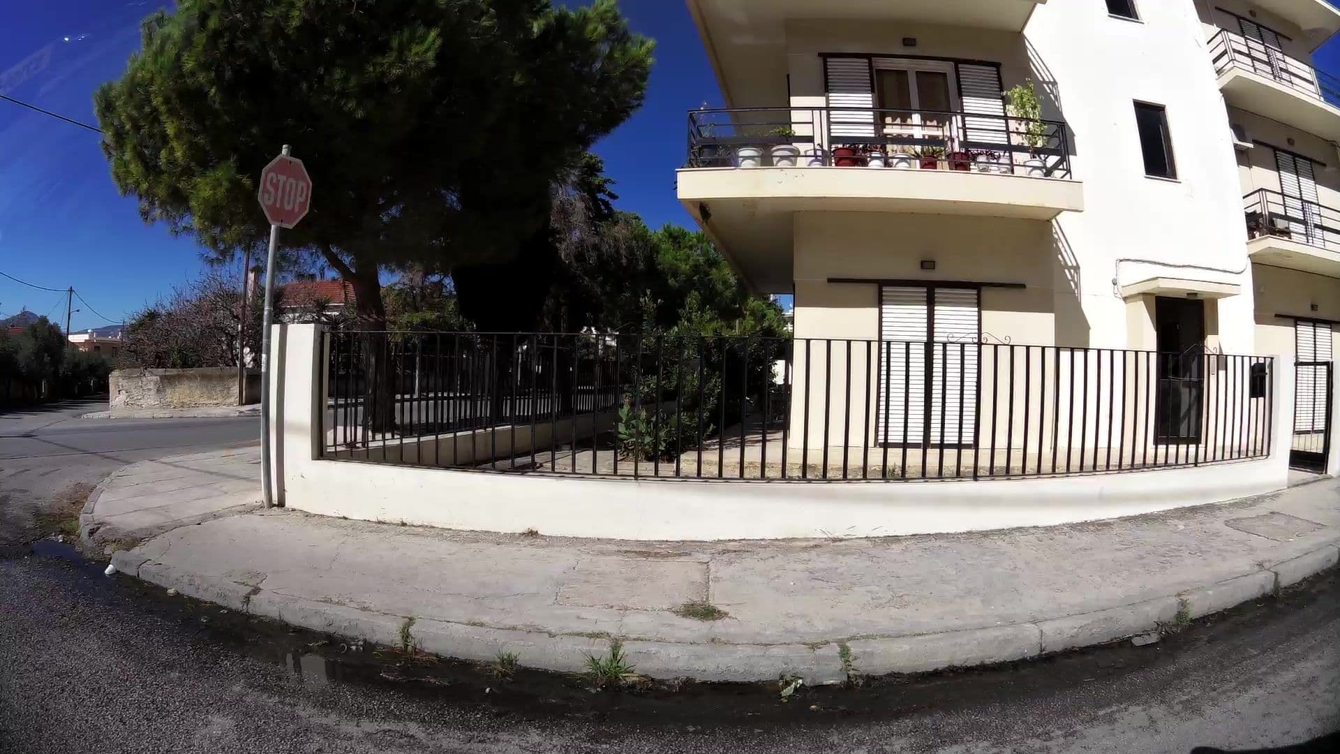 Street view near Aellō Luxury Apartments, Markópoulo — © kaartcam (CC BY-SA · Mapillary)
