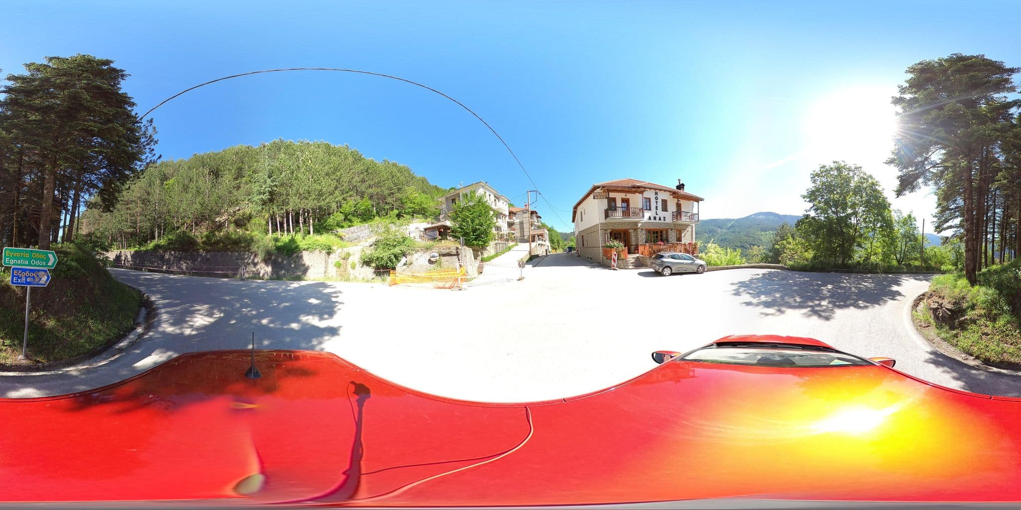 Street view near Hotel Anax, Metsovo — © nglf (CC BY-SA · Mapillary)