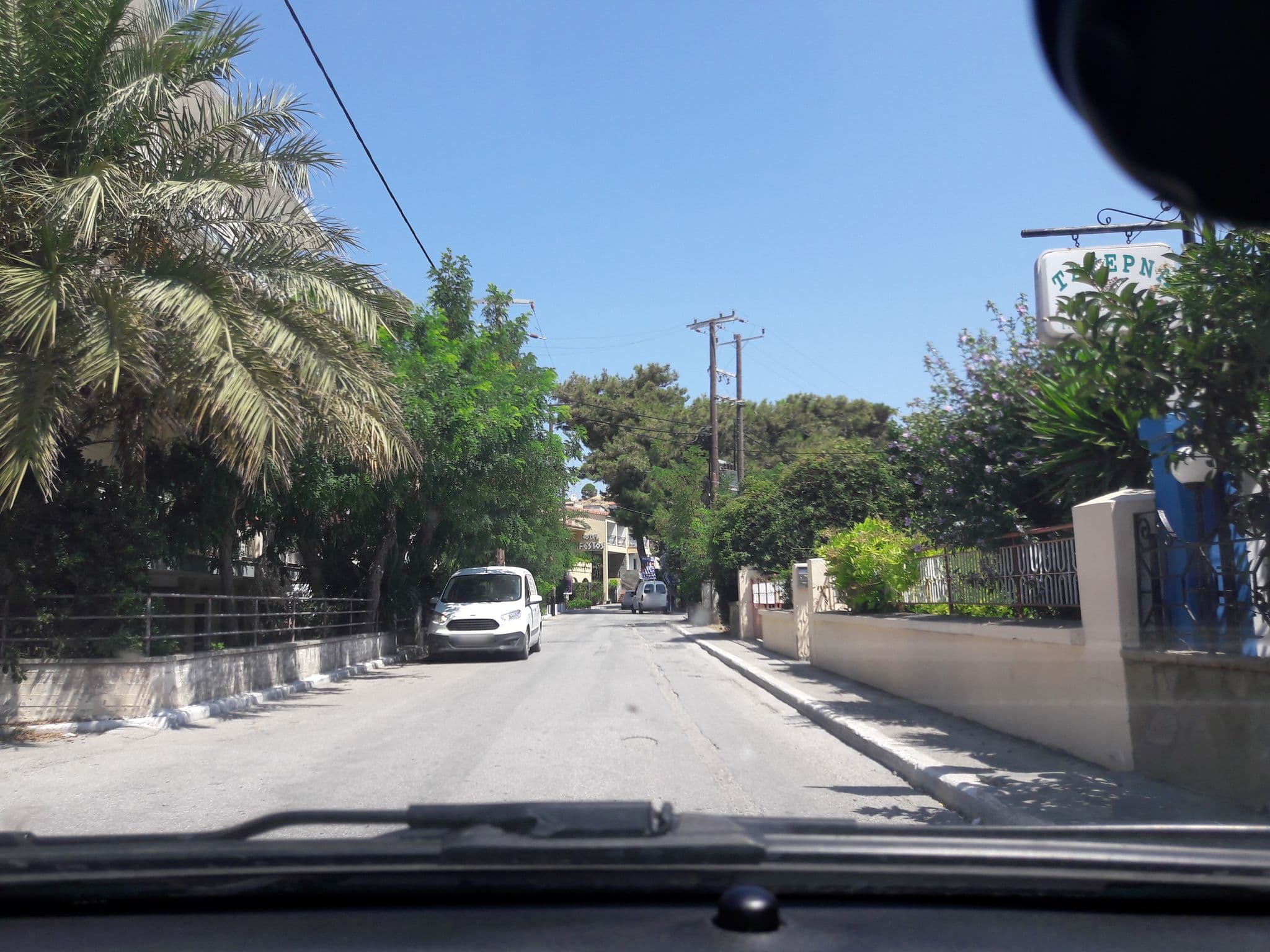 Street view near Hotel Filoktitis, Mýrina — © giannis (CC BY-SA · Mapillary)