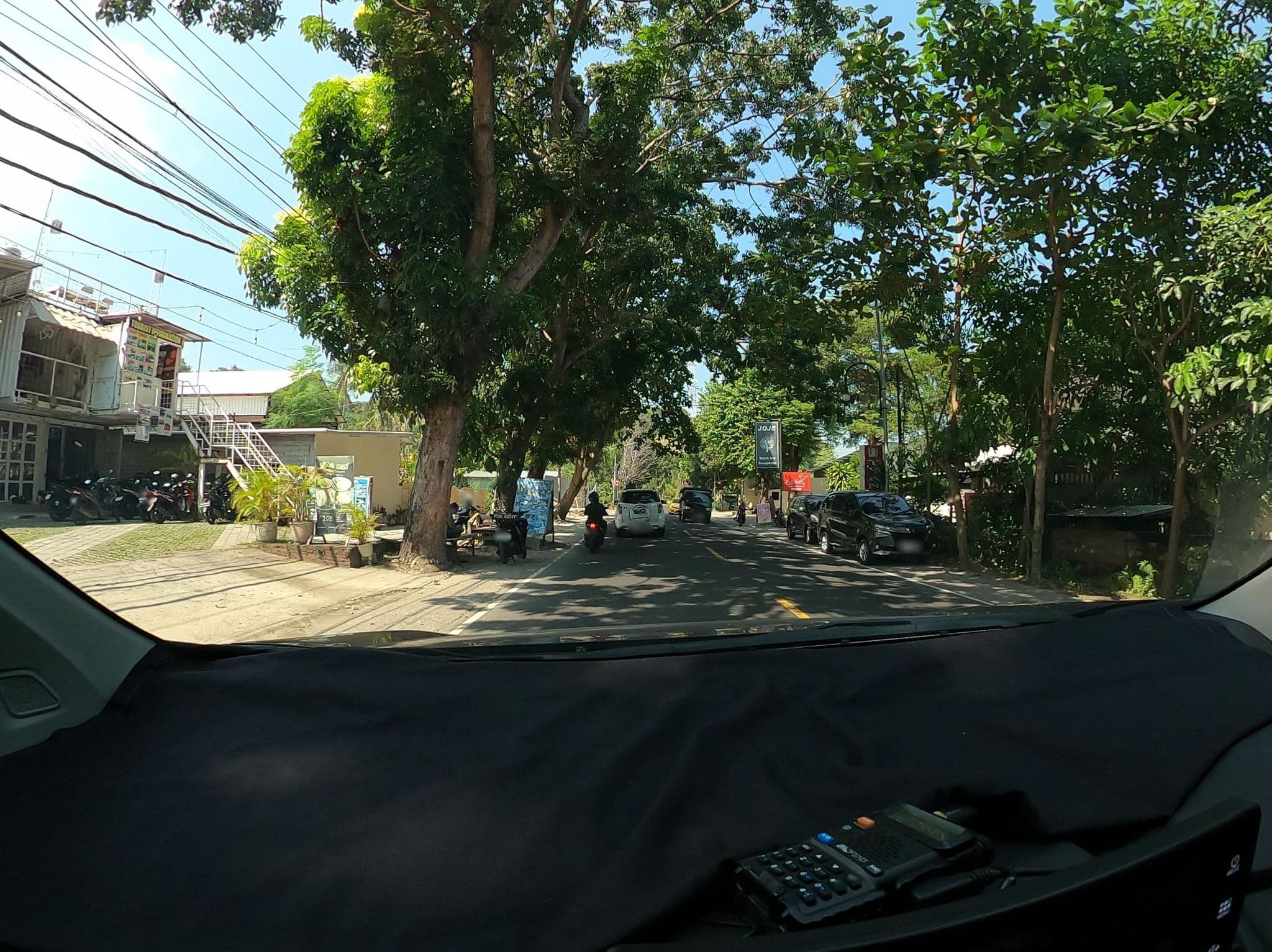 Street view near Transit Hotel, Senggigi