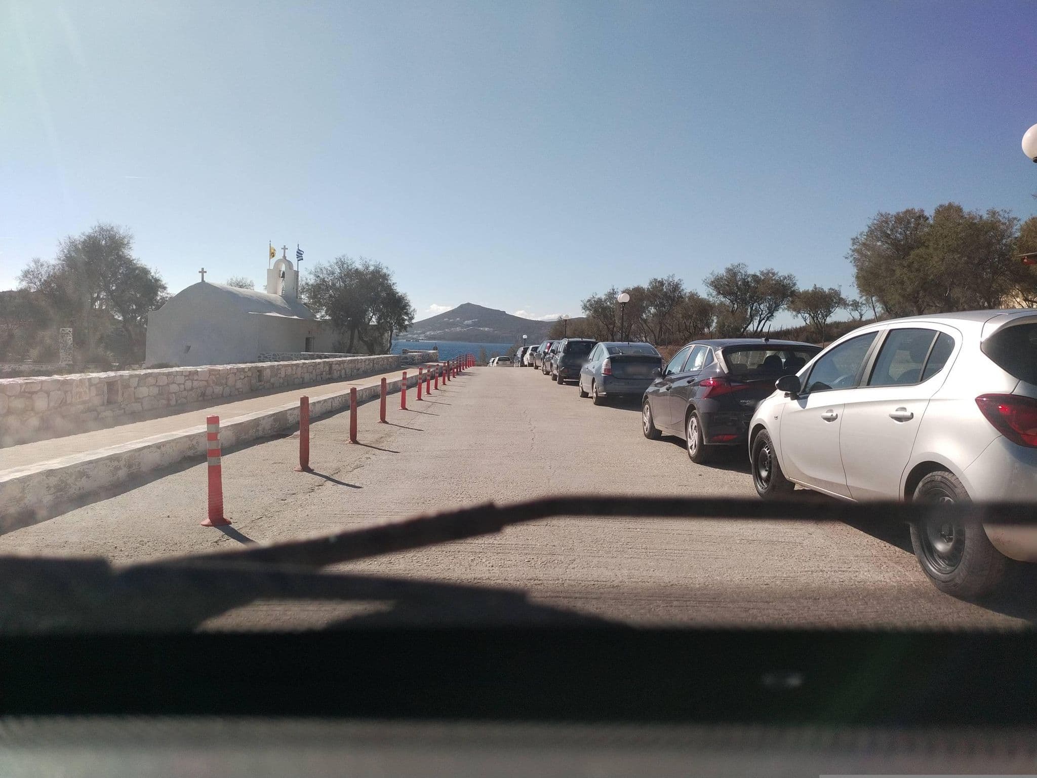 Street view near Kymata Hotel, Náxos — © Bordkatze (CC BY-SA · Mapillary)