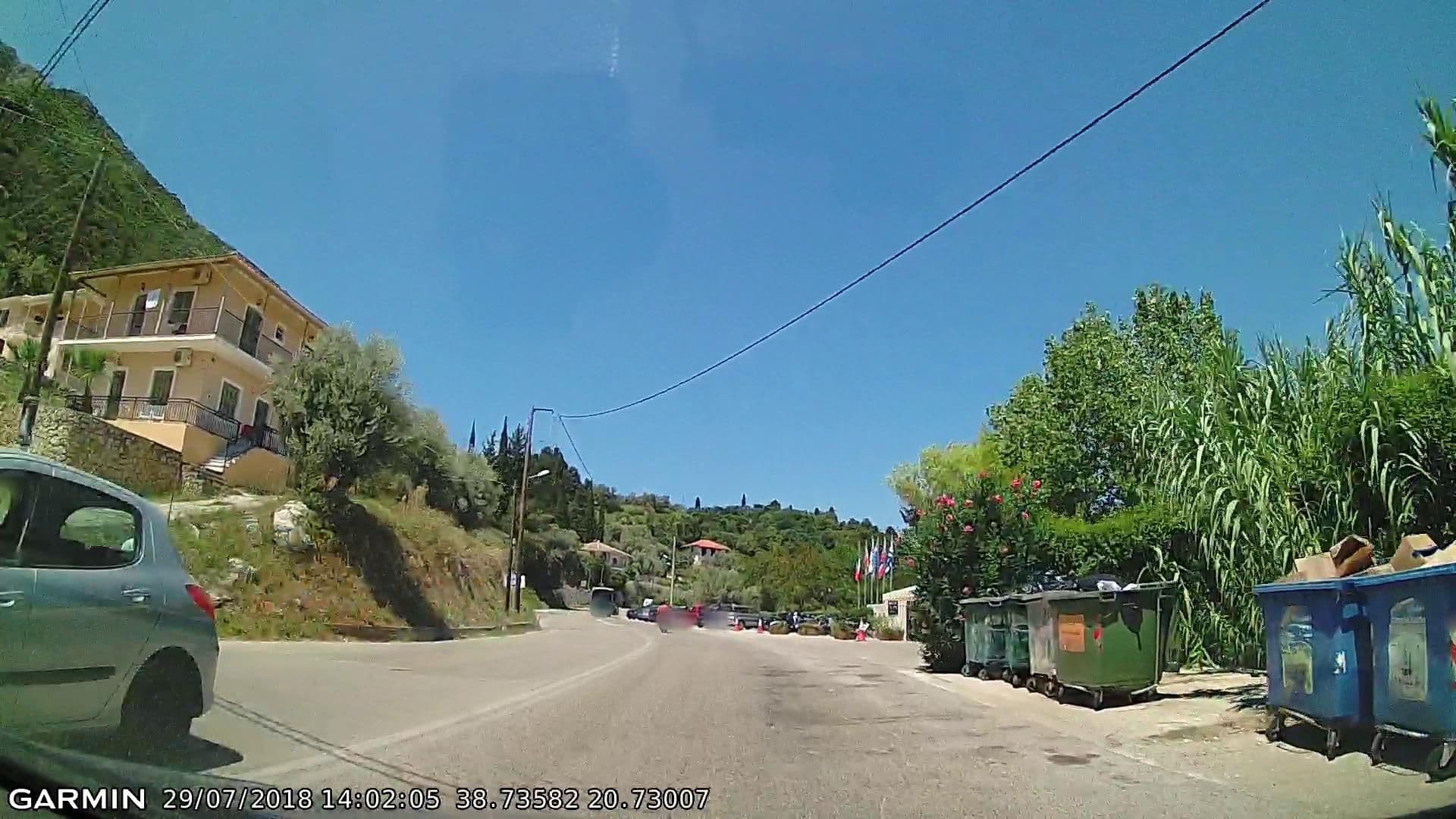 Street view near Porto Galini Seaside Resort & Spa, Nidhríon — © pppetros (CC BY-SA · Mapillary)