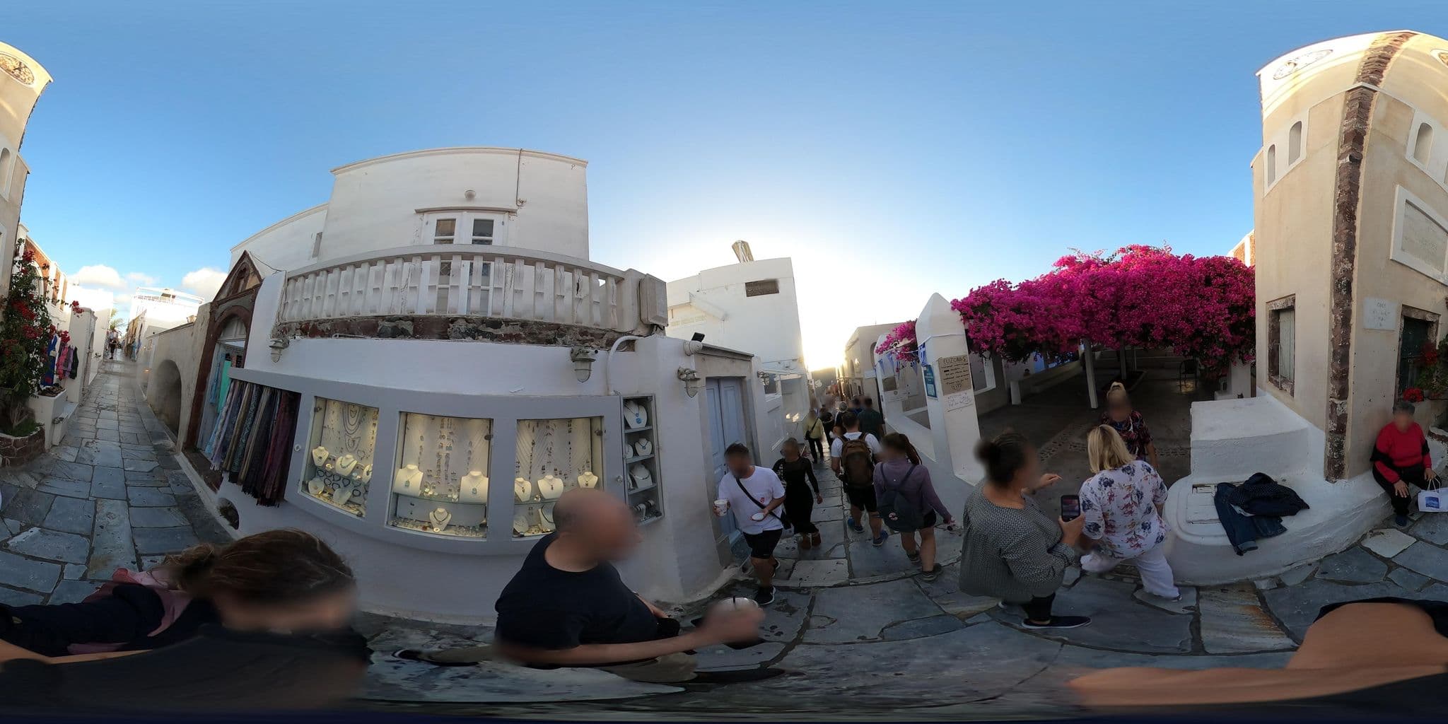 Street view near Museum Spa & Wellness Hotel, Oía — © efikour (CC BY-SA · Mapillary)