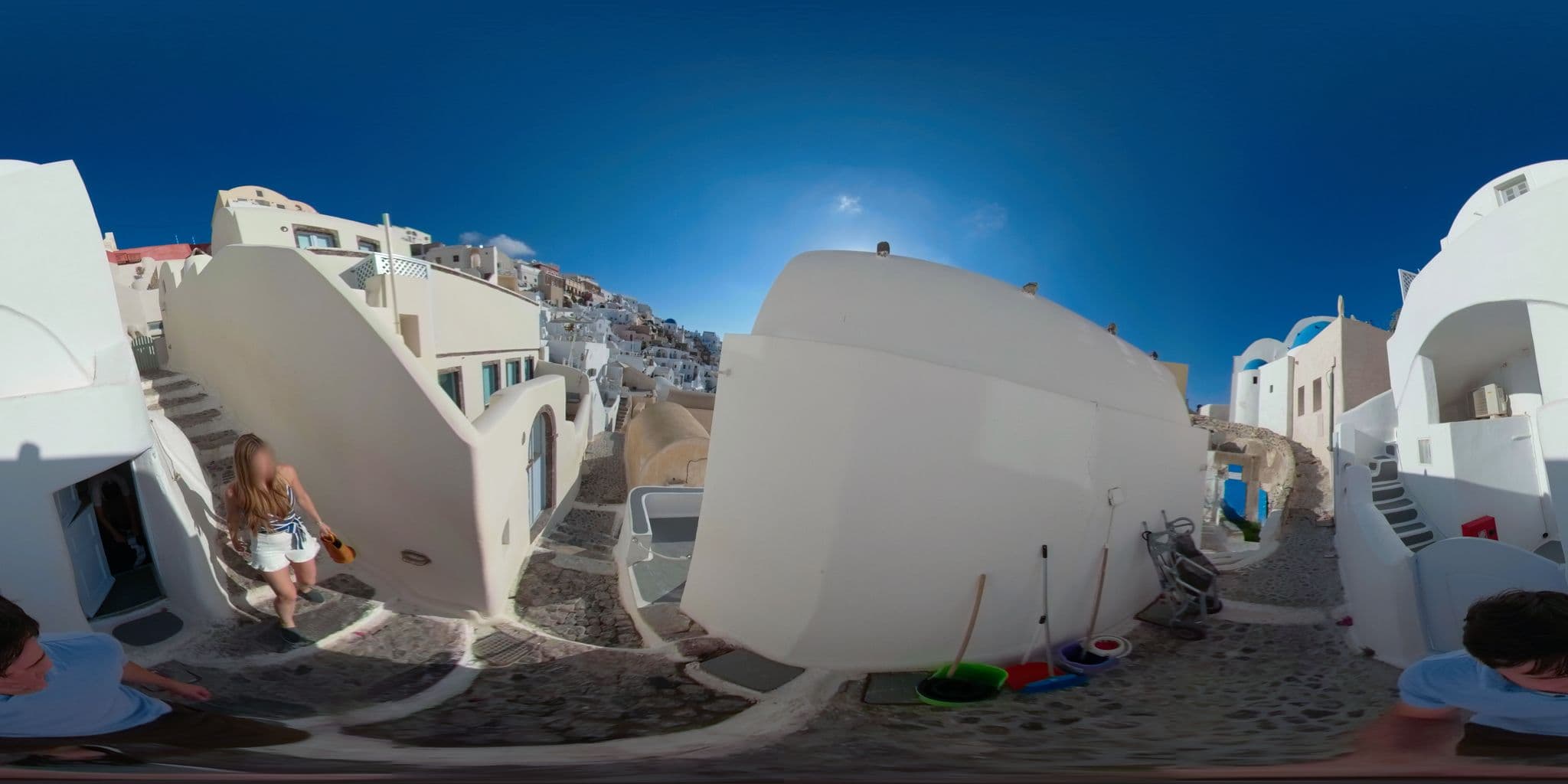 Street view near The Dream Villa Oia Santorini, Oía — © cookry (CC BY-SA · Mapillary)