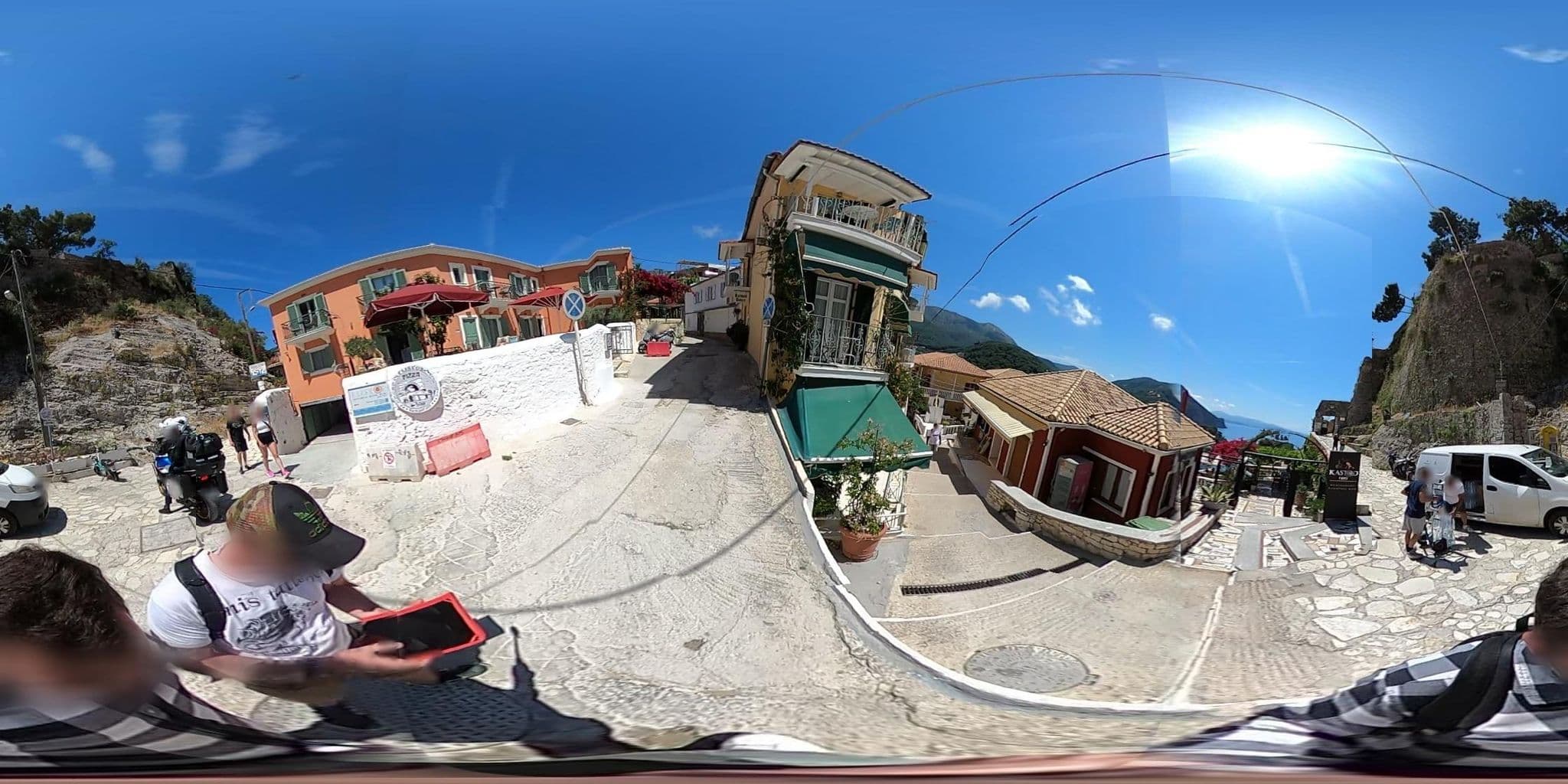 Street view near Saint George Hotel, Párga — © Triantafyllos_F20 (CC BY-SA · Mapillary)