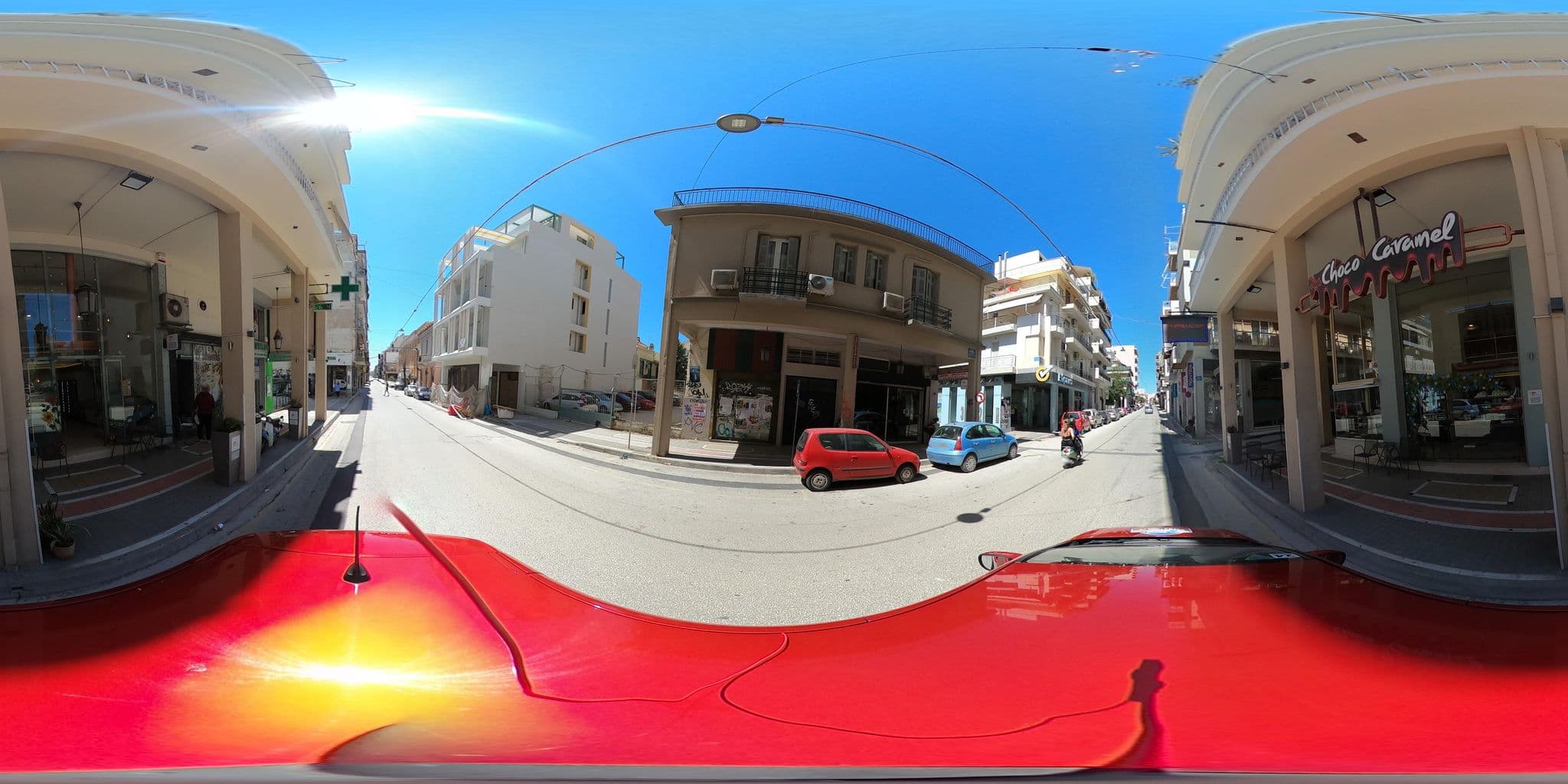 Street view near City Loft Hotel, Pátra — © nglf (CC BY-SA · Mapillary)