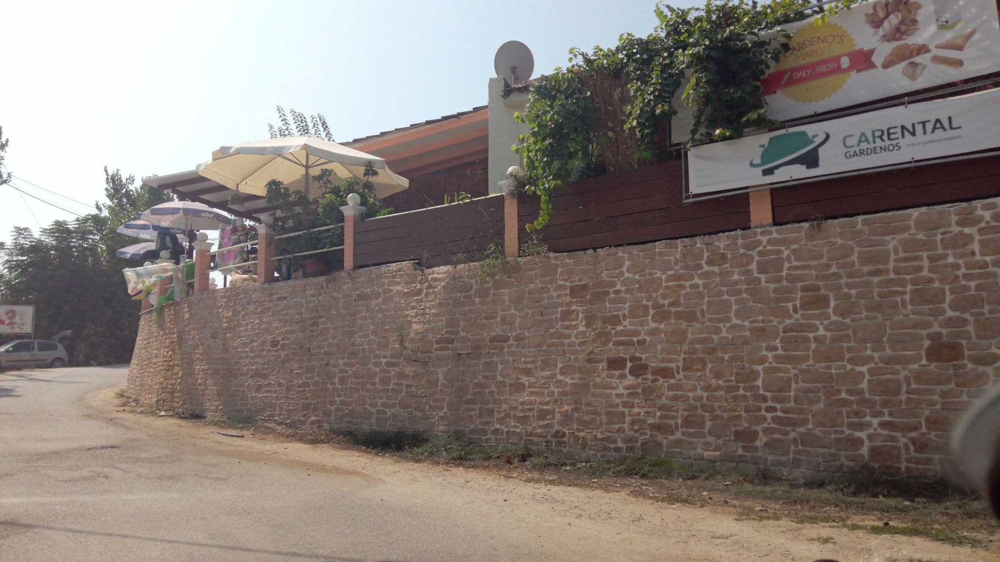 Street view near Villa Kostas, Perivóli — © cipri (CC BY-SA · Mapillary)