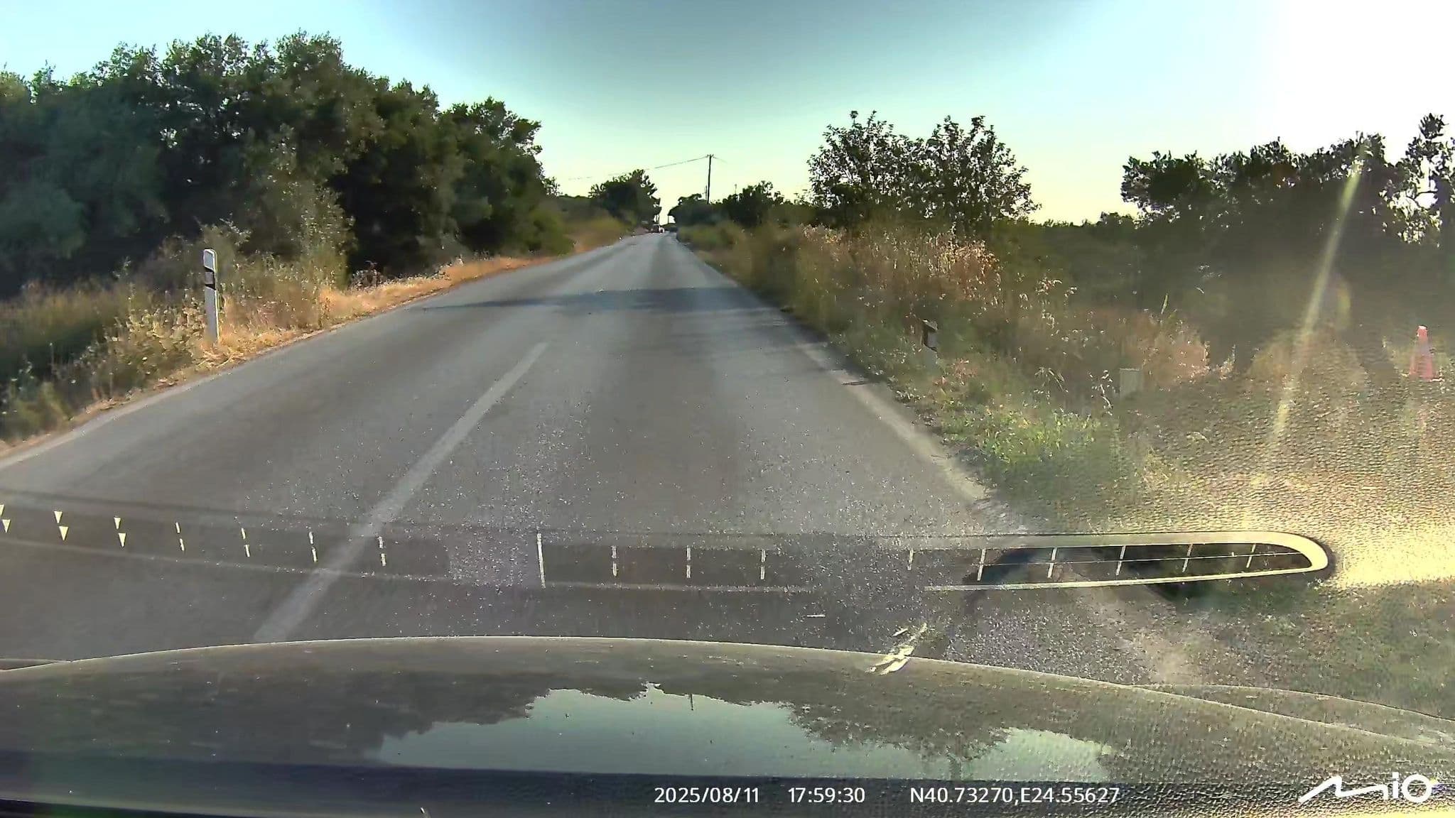 Street view near Anesis Luxury Apartments, Prínos — © puky (CC BY-SA · Mapillary)
