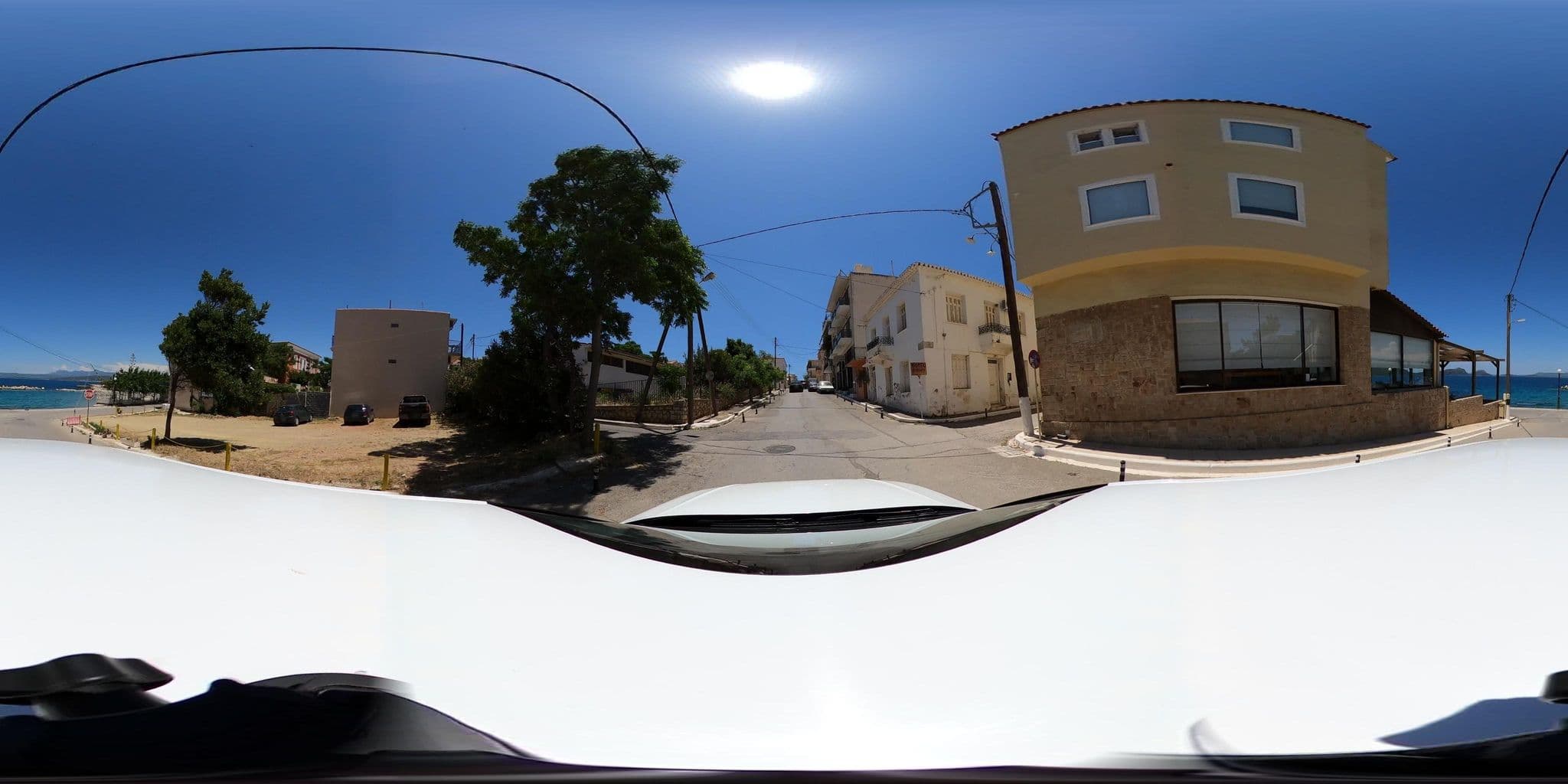 Street view near Miramare Hotel, Pýlos — © katagrafes (CC BY-SA · Mapillary)