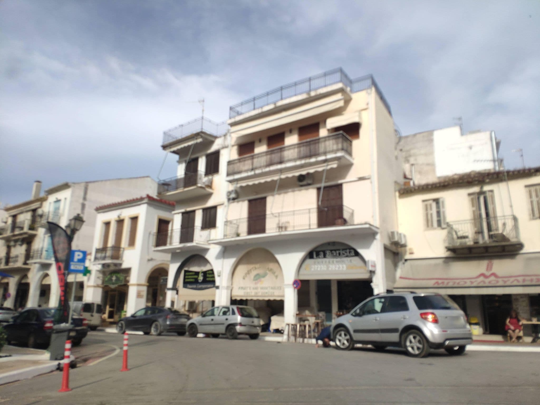 Street view near Pylosea Luxury Lodge, Pýlos — © pppetros (CC BY-SA · Mapillary)