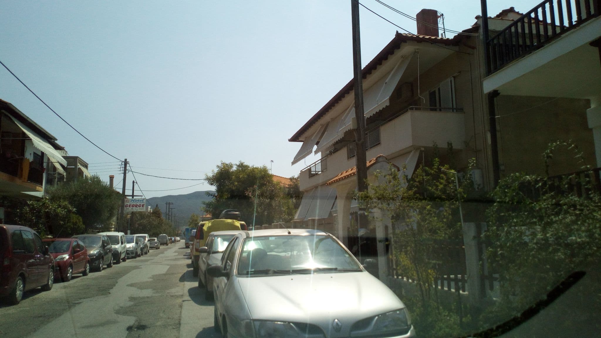 Street view near Villa Anestis, Sárti — © skarmoutsosv (CC BY-SA · Mapillary)