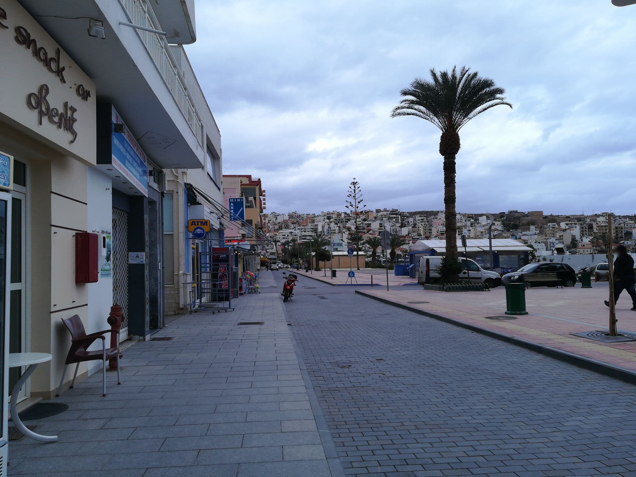 Street view near Apollon Hotel Sitia, Sitia — © siti (CC BY-SA · Mapillary)