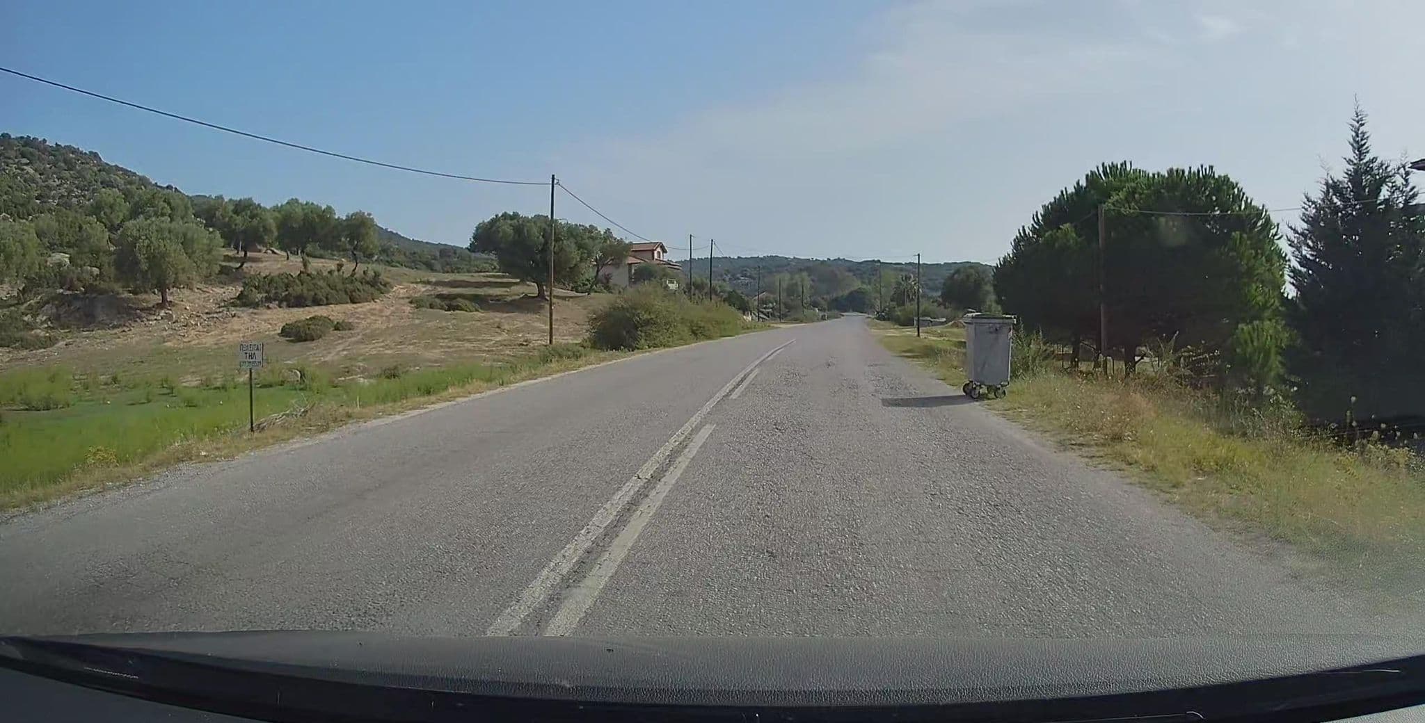 Street view near Villa Sykia Studios, Sykiá — © gpsmapper (CC BY-SA · Mapillary)