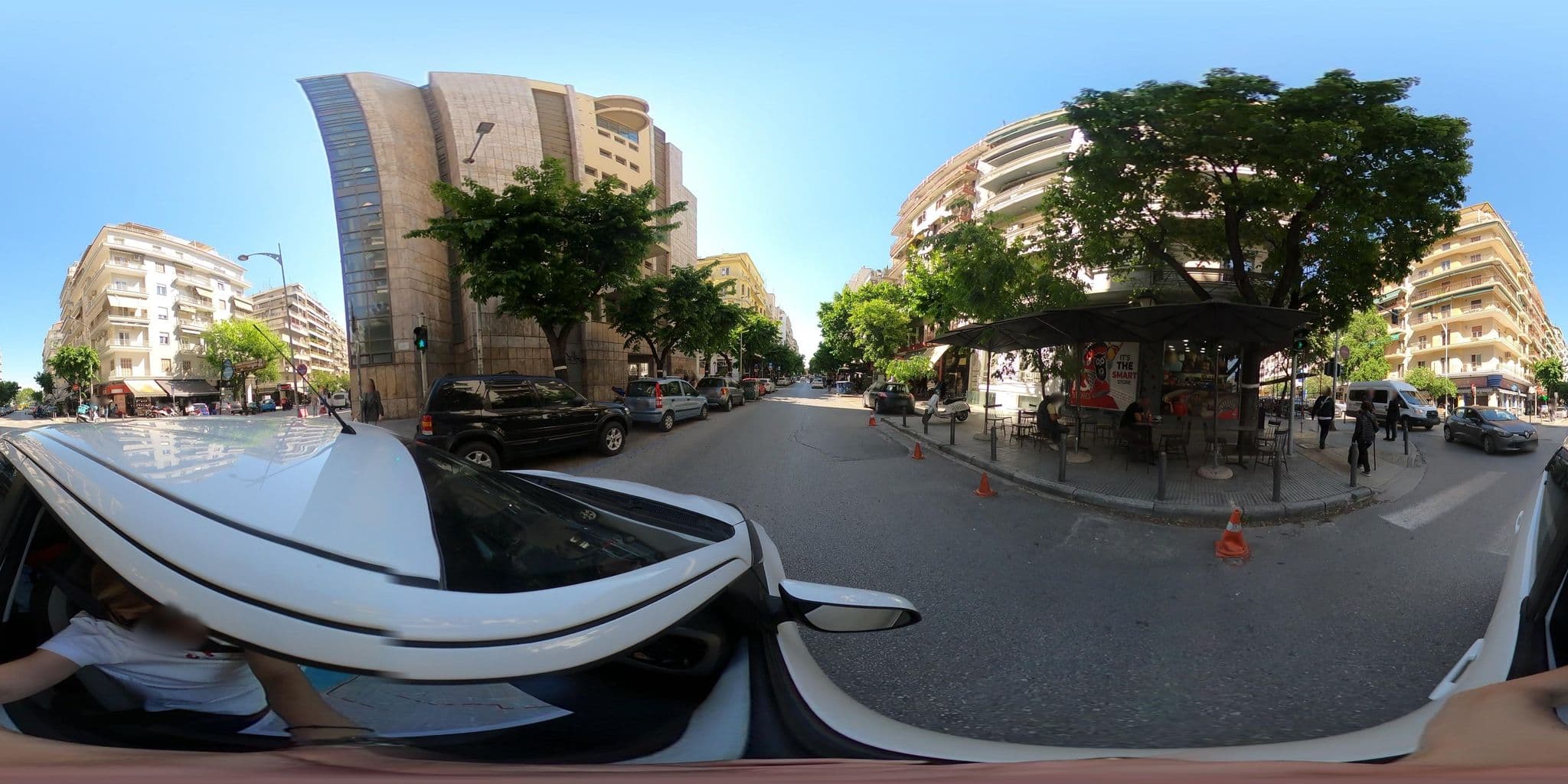Street view near Elite Apartments, Ágios Pávlos — © VMConsulting (CC BY-SA · Mapillary)
