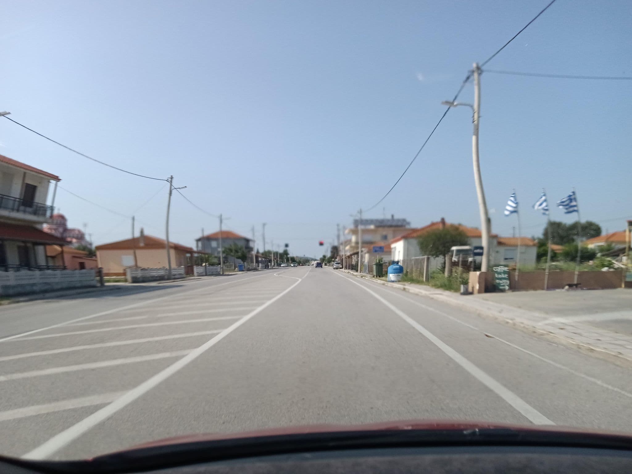 Street view near Hotel-Apartments La Strada - Classic Family Room, Tycheró — © nglf (CC BY-SA · Mapillary)