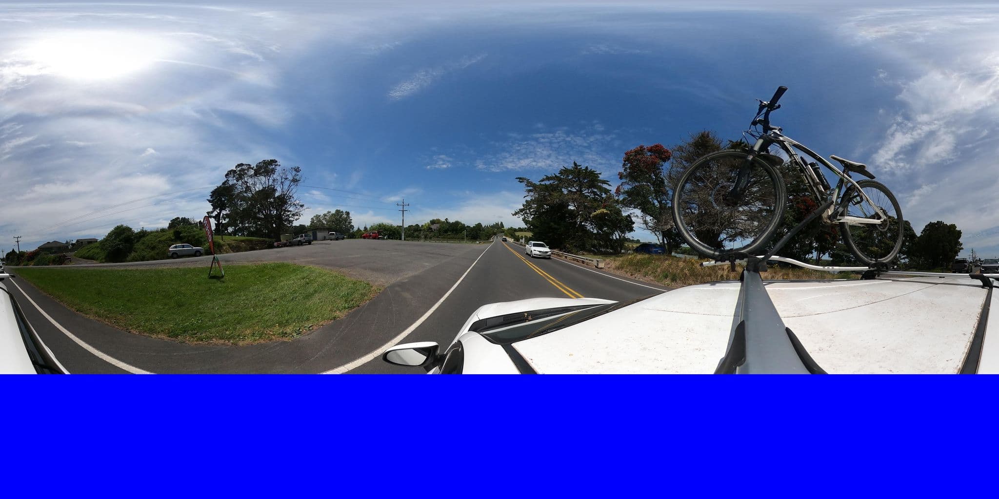 Street view near Hingaia Reserve Freedom camping for SCV, Papakura — © ralley (CC BY-SA · Mapillary)