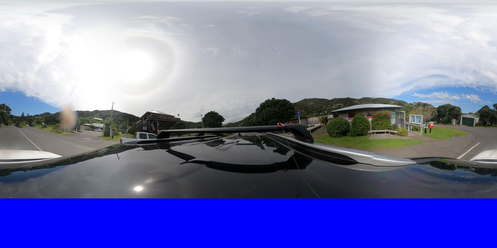 Street view near Piha Camp, Piha — © ralley (CC BY-SA · Mapillary)