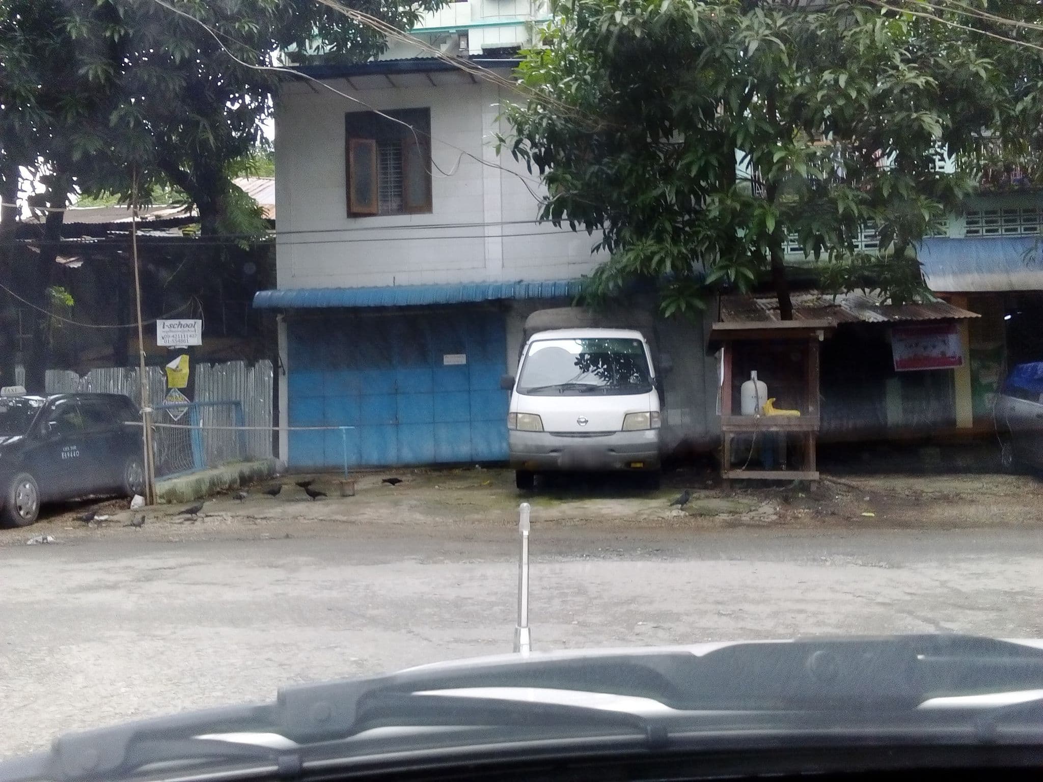 Street view near H Plus Hotel Yangon, Pazundaung — © coker (CC BY-SA · Mapillary)