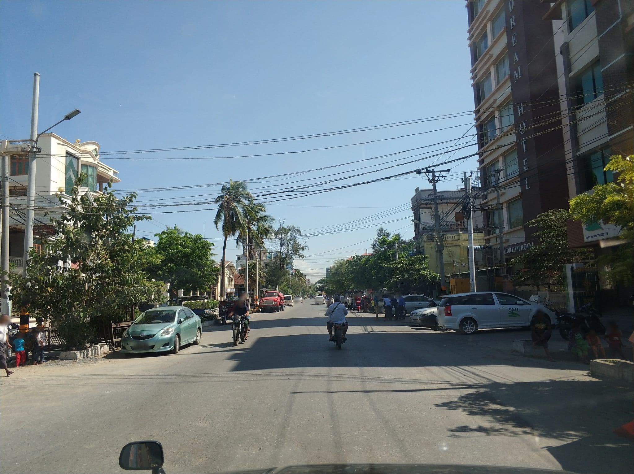 Street view near Nice Dream Hotel, Mandalay — © mghla (CC BY-SA · Mapillary)