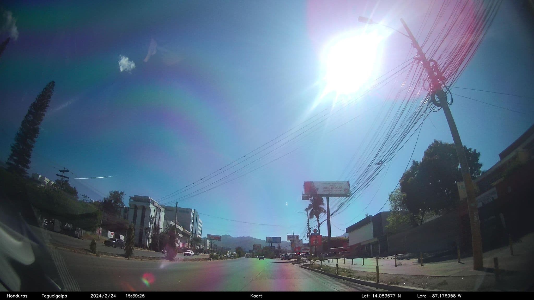 Street view near Hotel Casa Suyapa, Tegucigalpa — © kaart_1 (CC BY-SA · Mapillary)