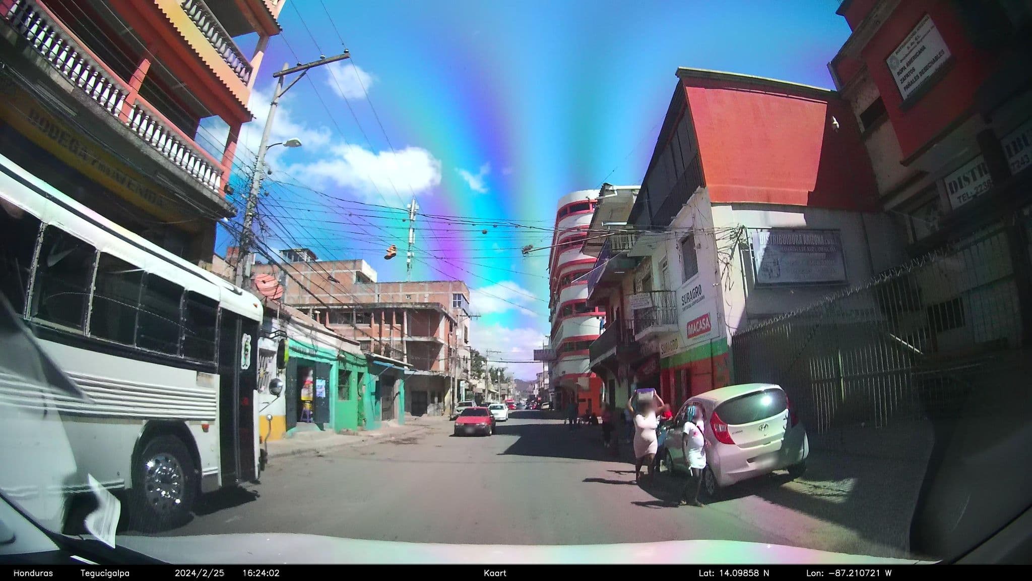 Street view near Hotel Colonial, Tegucigalpa — © kaart_1 (CC BY-SA · Mapillary)