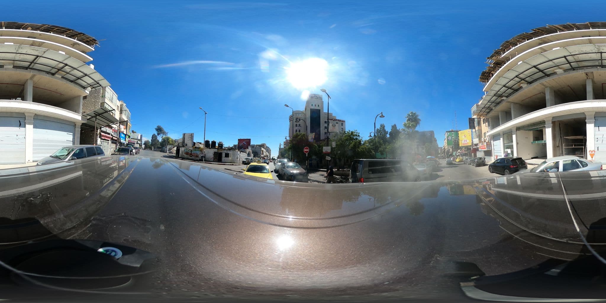 Street view near Reggenza Hotel, Ramallah — © 360ms (CC BY-SA · Mapillary)
