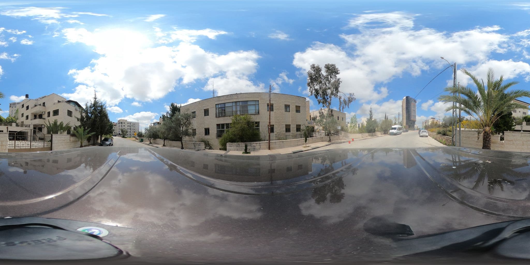 Street view near St Andrew’s Guesthouse Ramallah, Ramallah — © 360ms (CC BY-SA · Mapillary)