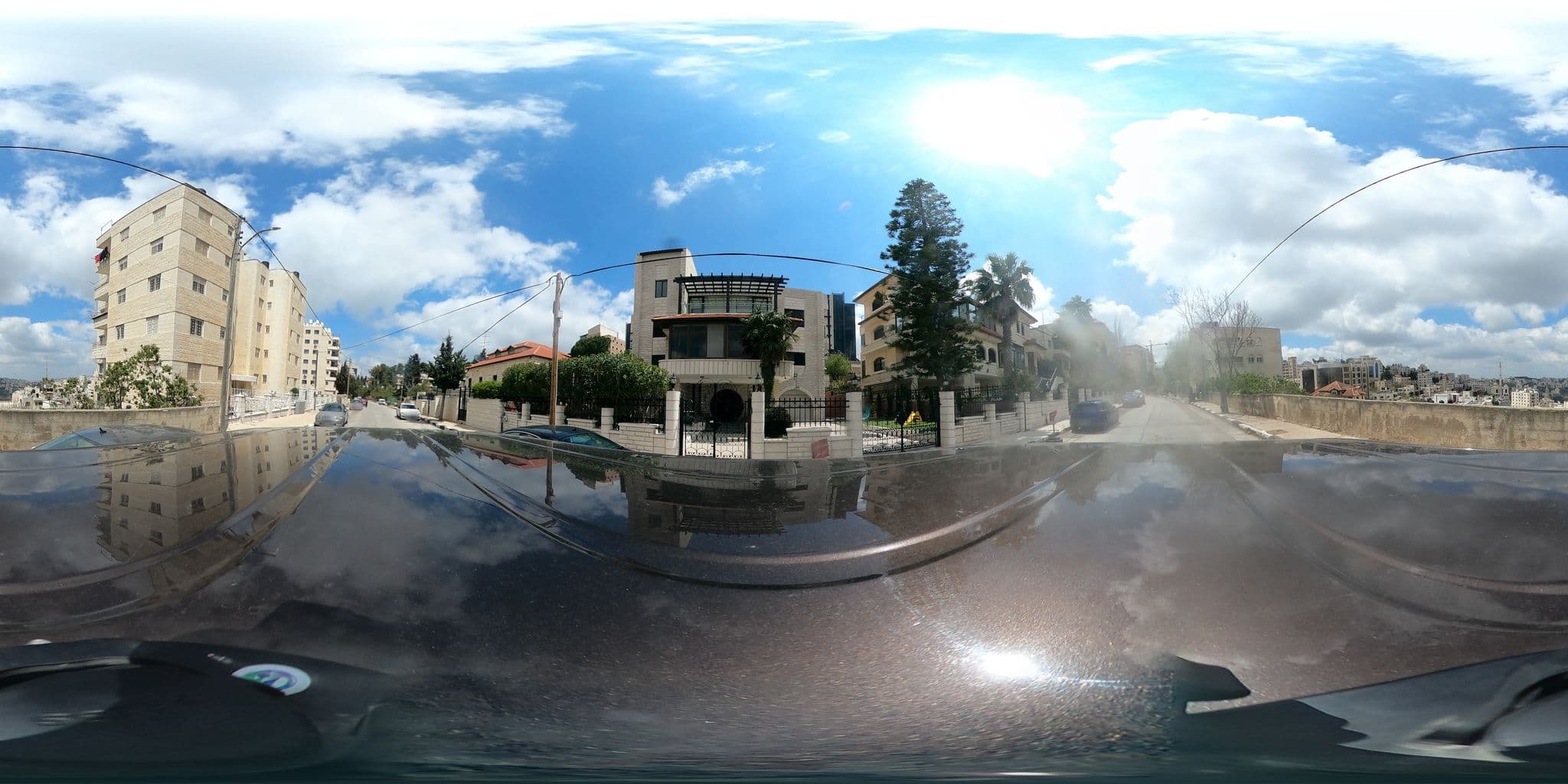 Street view near Habibi Hostel Ramallah, Ramallah — © 360ms (CC BY-SA · Mapillary)