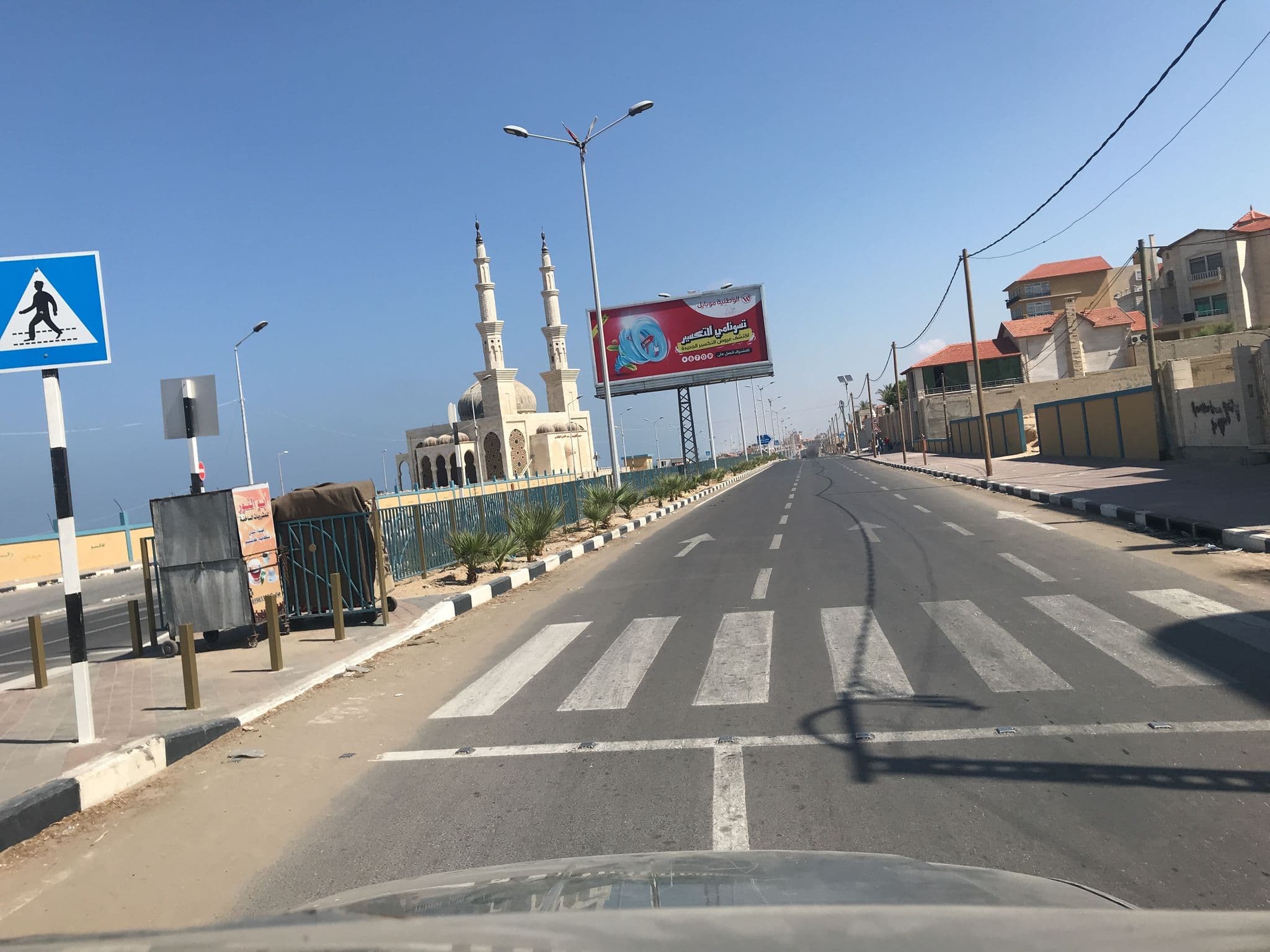 Street view near Blue Beach Resort, An Nazlah — © amerharb (CC BY-SA · Mapillary)