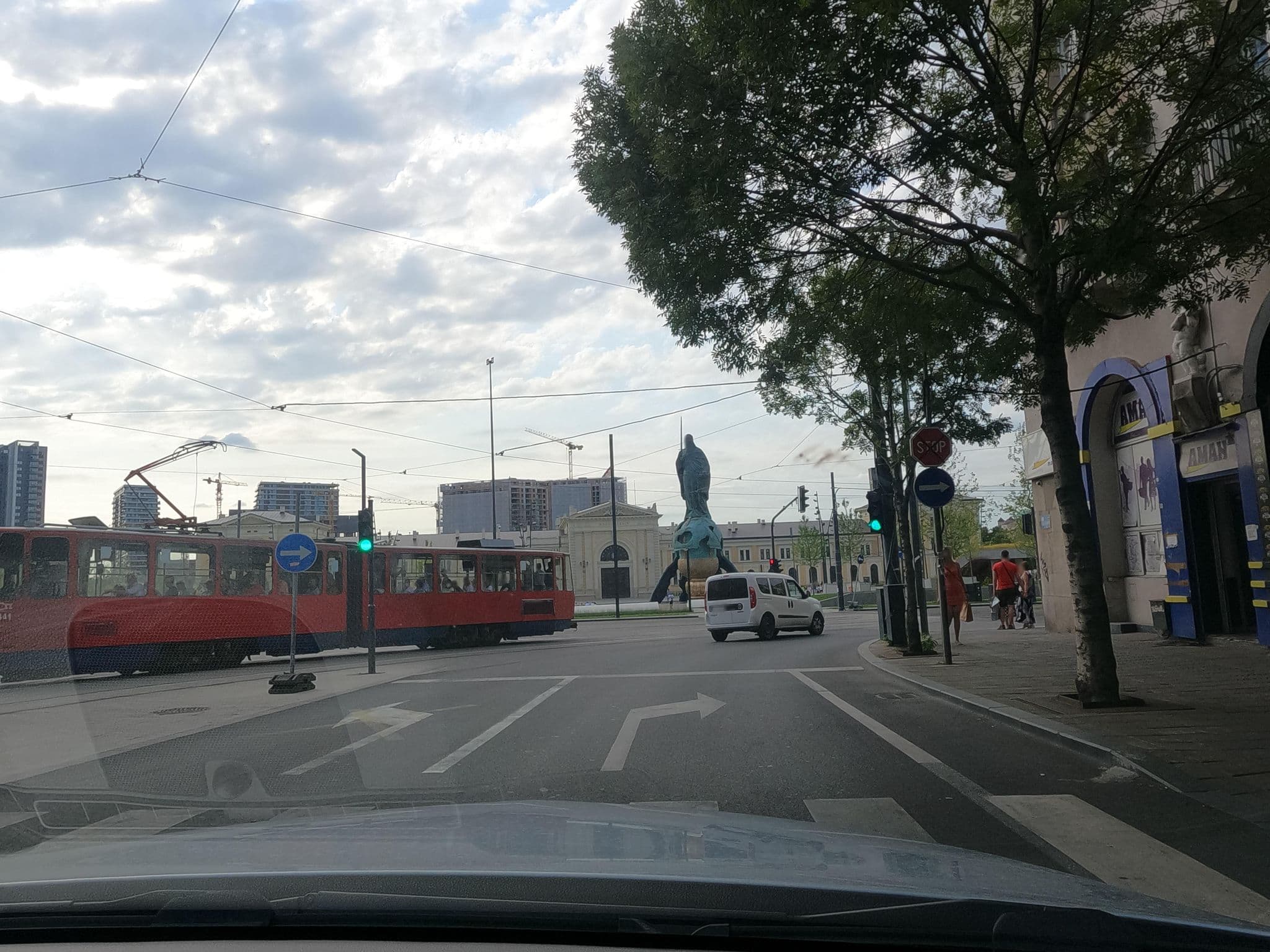 Street view near All In Hostel, Belgrade — © borovac (CC BY-SA · Mapillary)