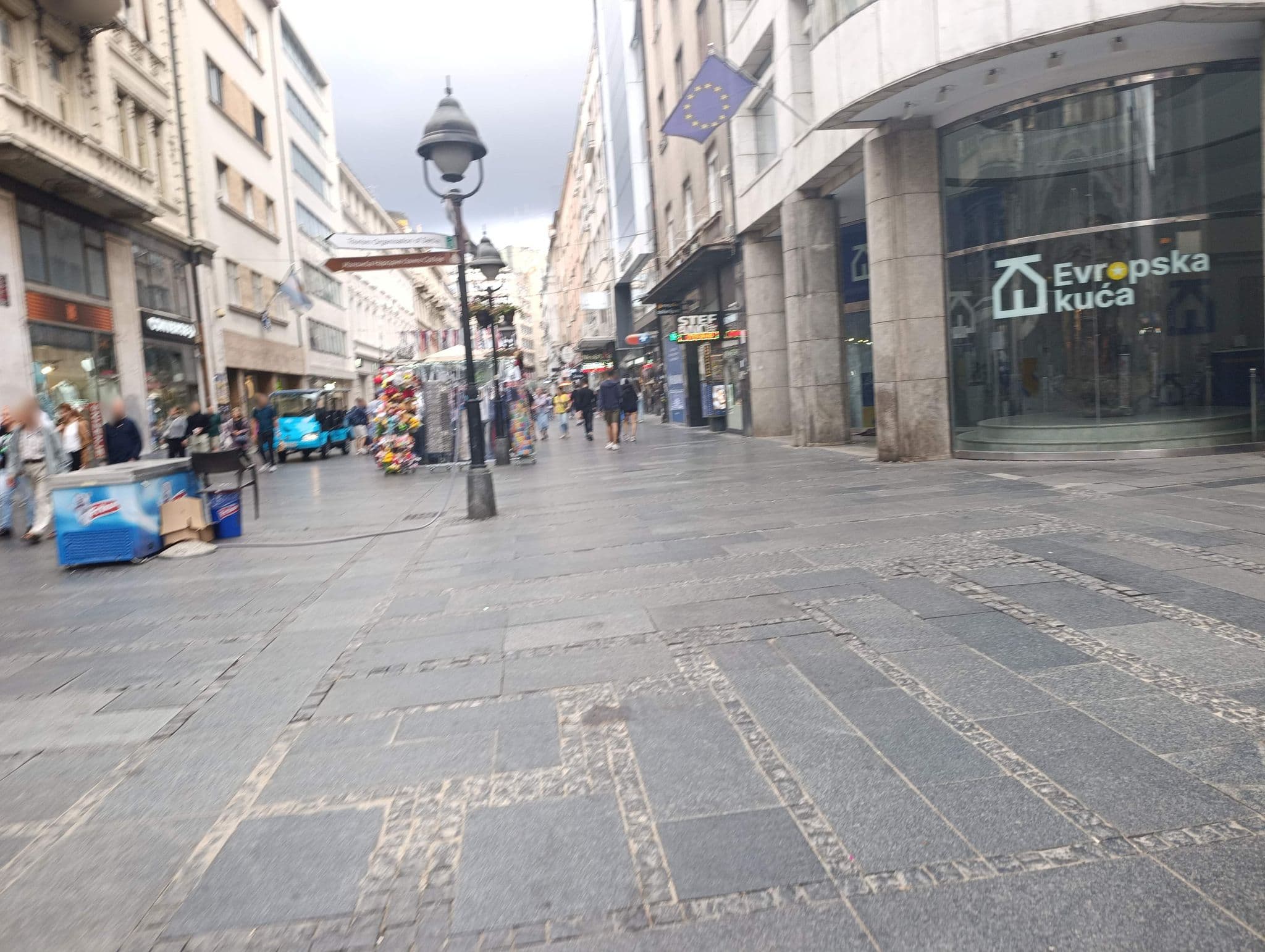Street view near Stella Apartments, Belgrade — © shoorick (CC BY-SA · Mapillary)