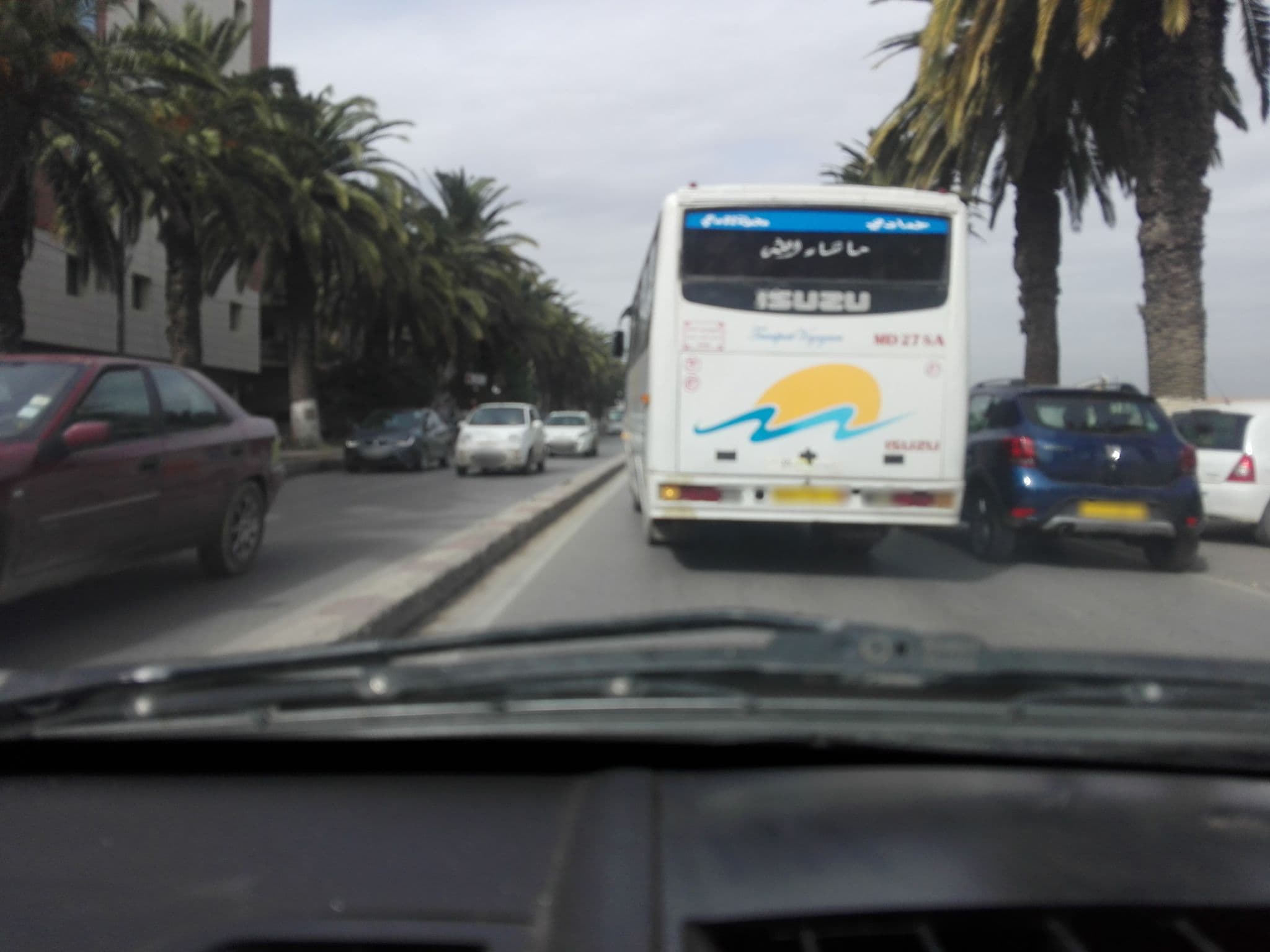 Street view near Hotel Niagara, Bab Ezzouar — © dehairi (CC BY-SA · Mapillary)