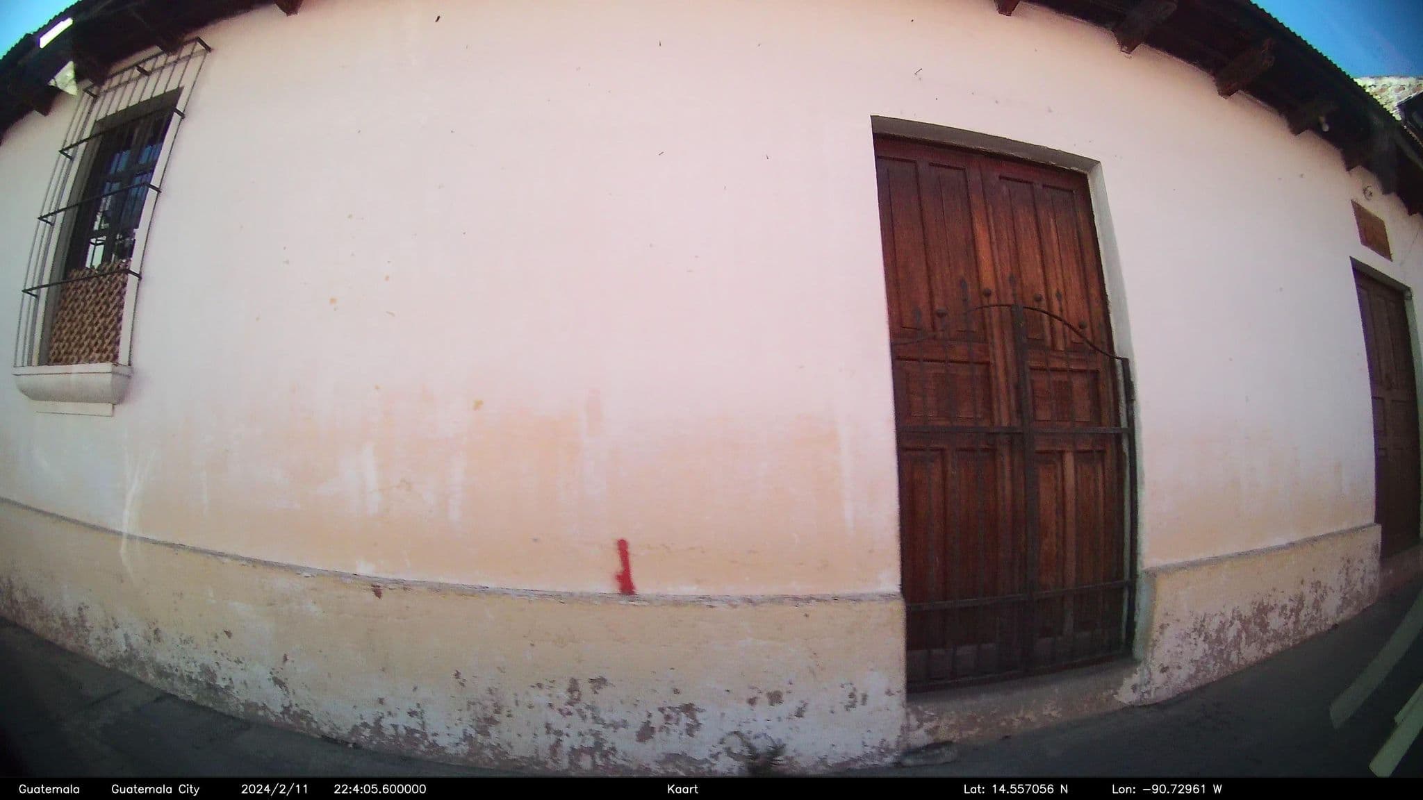 Street view near Hotel Panchoy by AHS, Antigua Guatemala — © kaart_2 (CC BY-SA · Mapillary)