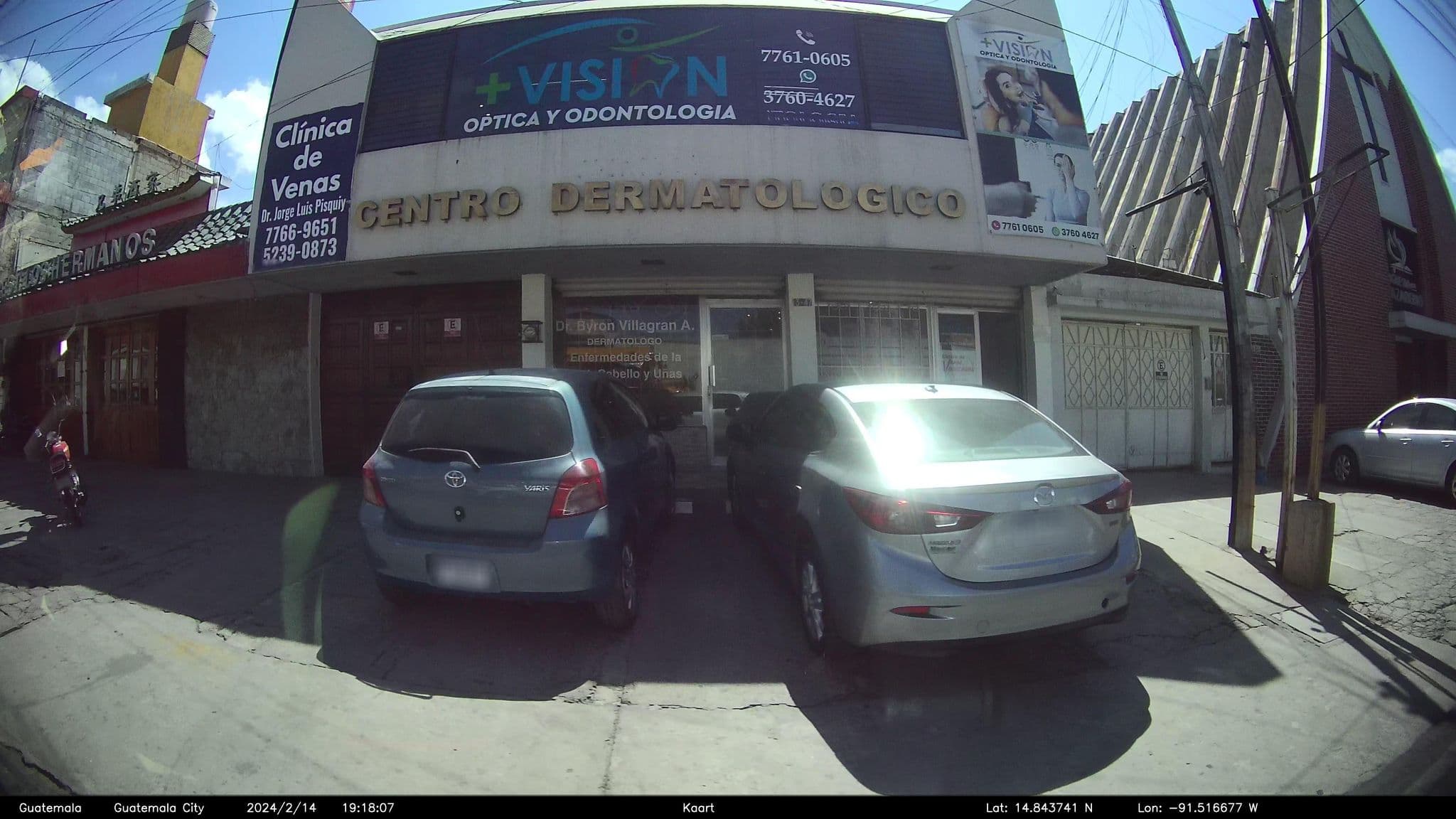 Street view near Hotel y Alojamiento Los Angeles, Quetzaltenango — © kaart_2 (CC BY-SA · Mapillary)