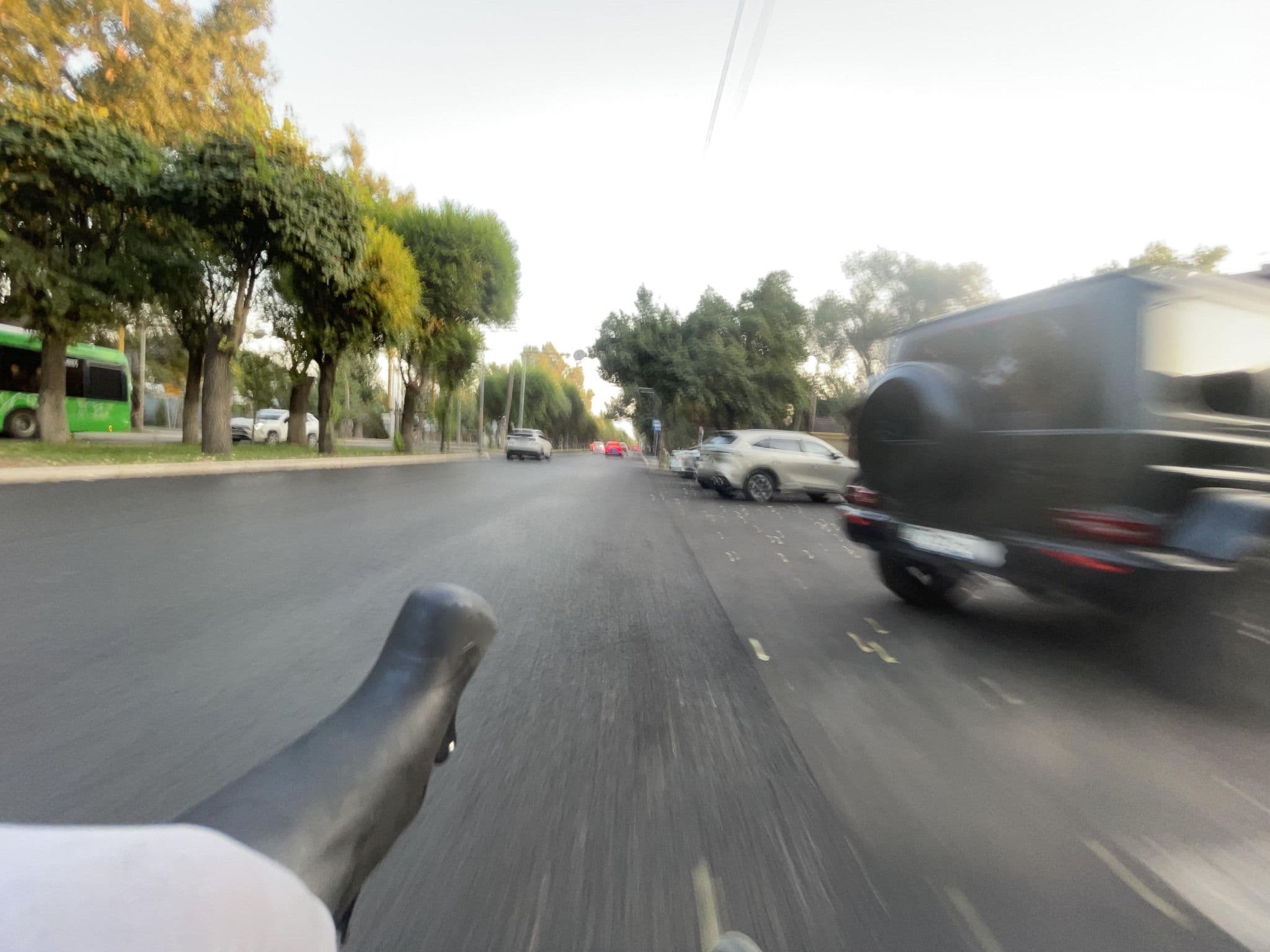 Street view near Hotel Lion Almaty, Pervomayka — © ruslan_fat (CC BY-SA · Mapillary)