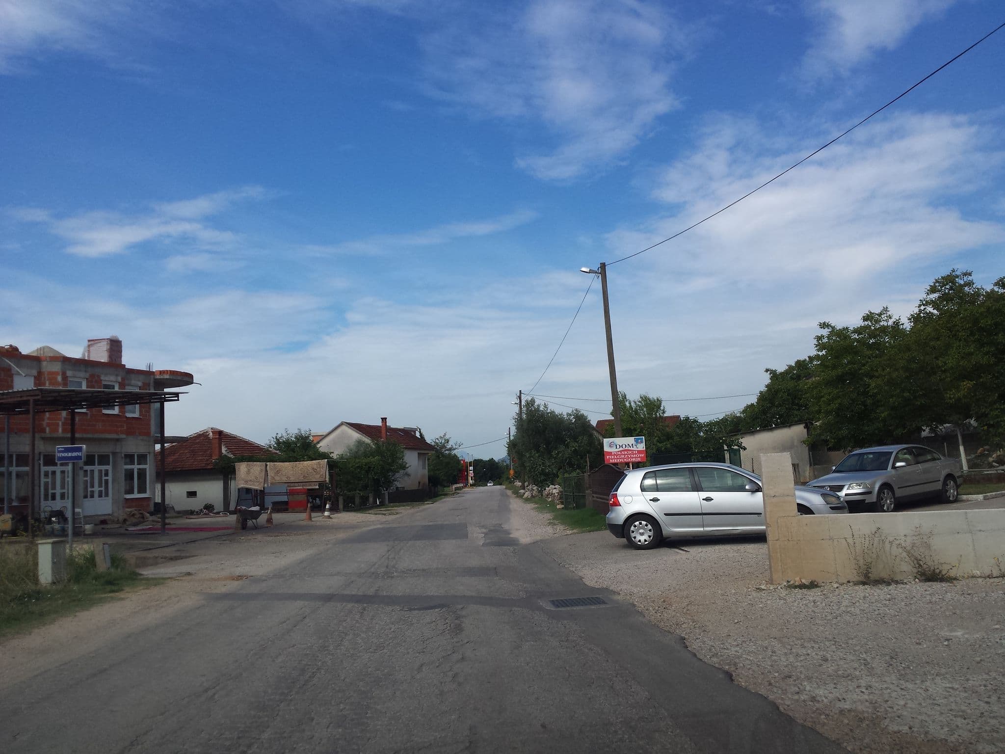 Street view near Pansion Rosary, Međugorje — © janjko (CC BY-SA · Mapillary)