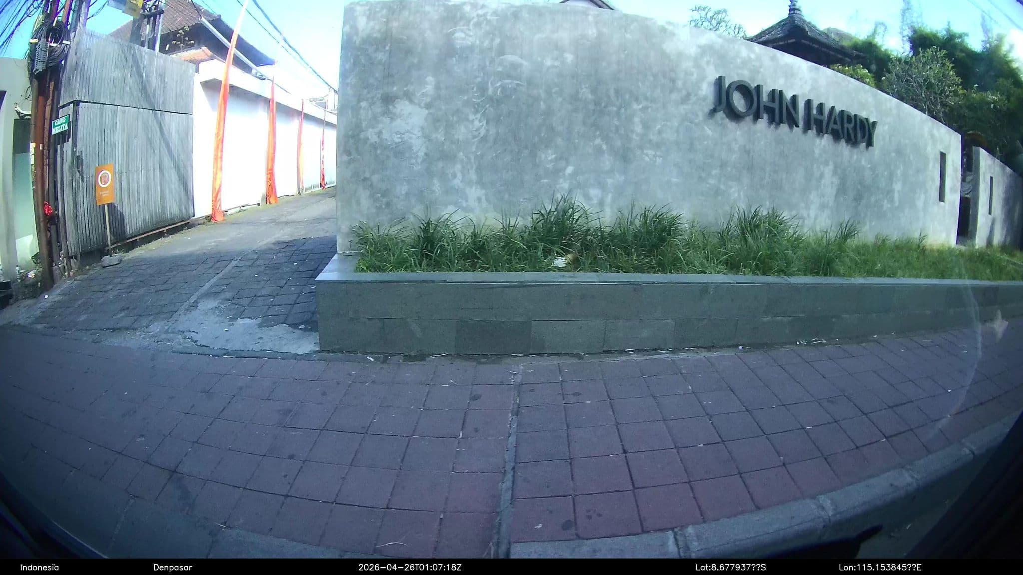 Street view near The Kayana, Legian