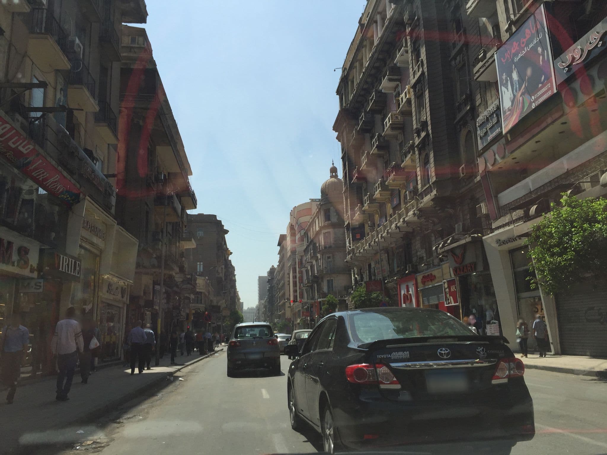 Street view near Bab AL khair Hotel, Būlāq Abū al ‘Ilā — © galilu (CC BY-SA · Mapillary)