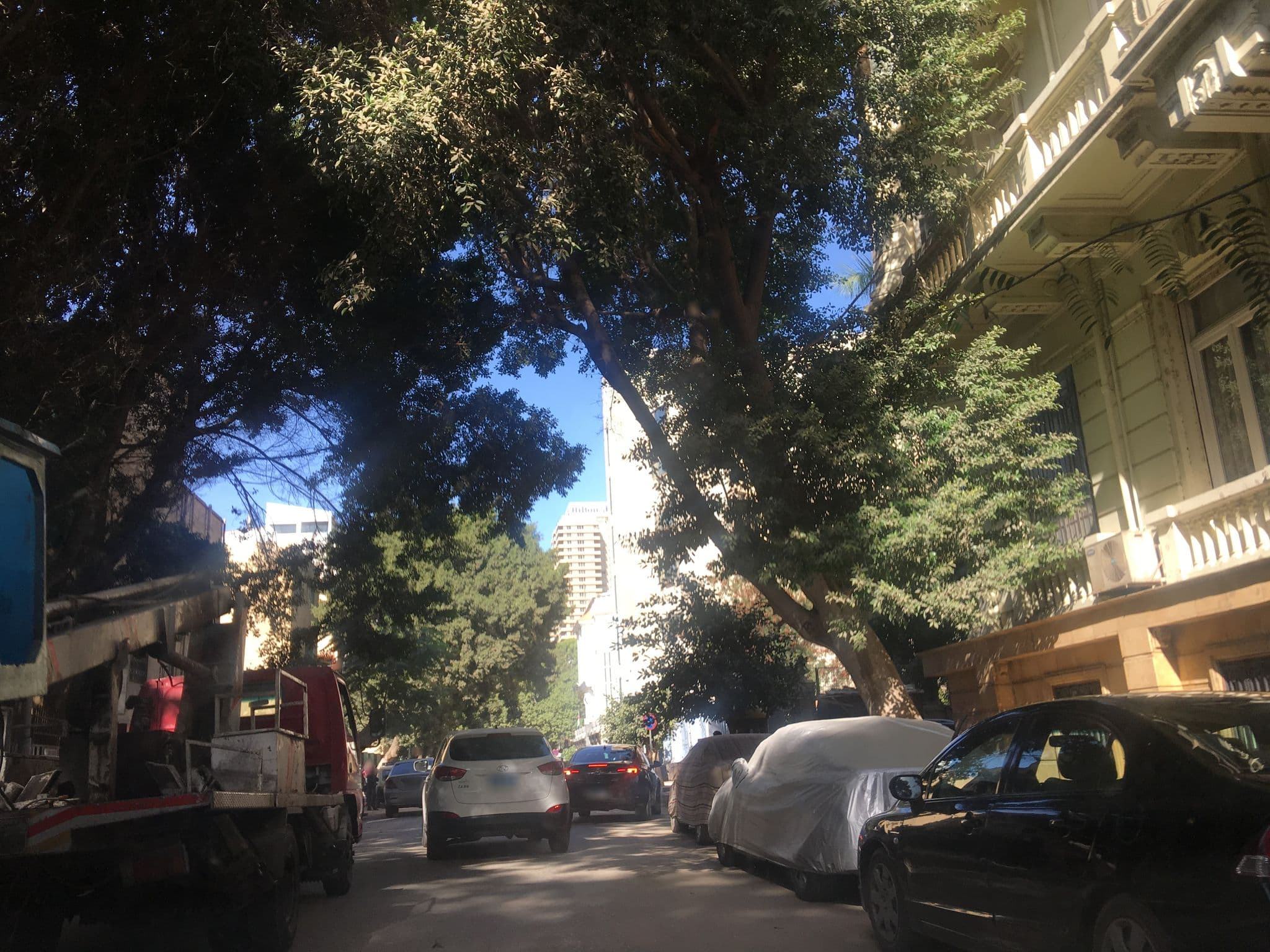 Street view near The H Zamalek Suites, Būlāq Abū al ‘Ilā — © myoussef87 (CC BY-SA · Mapillary)