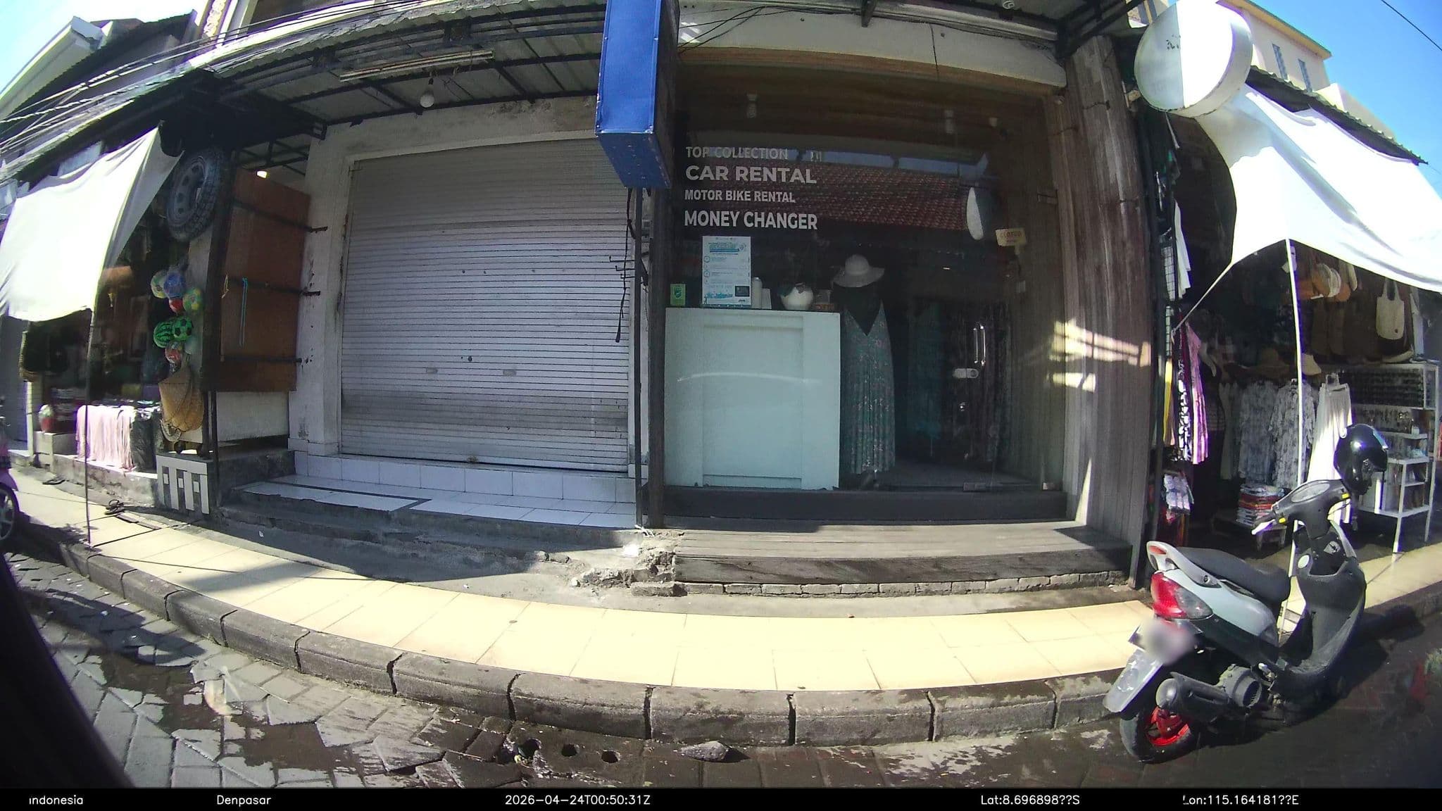 Street view near Purnama Garden, Legian