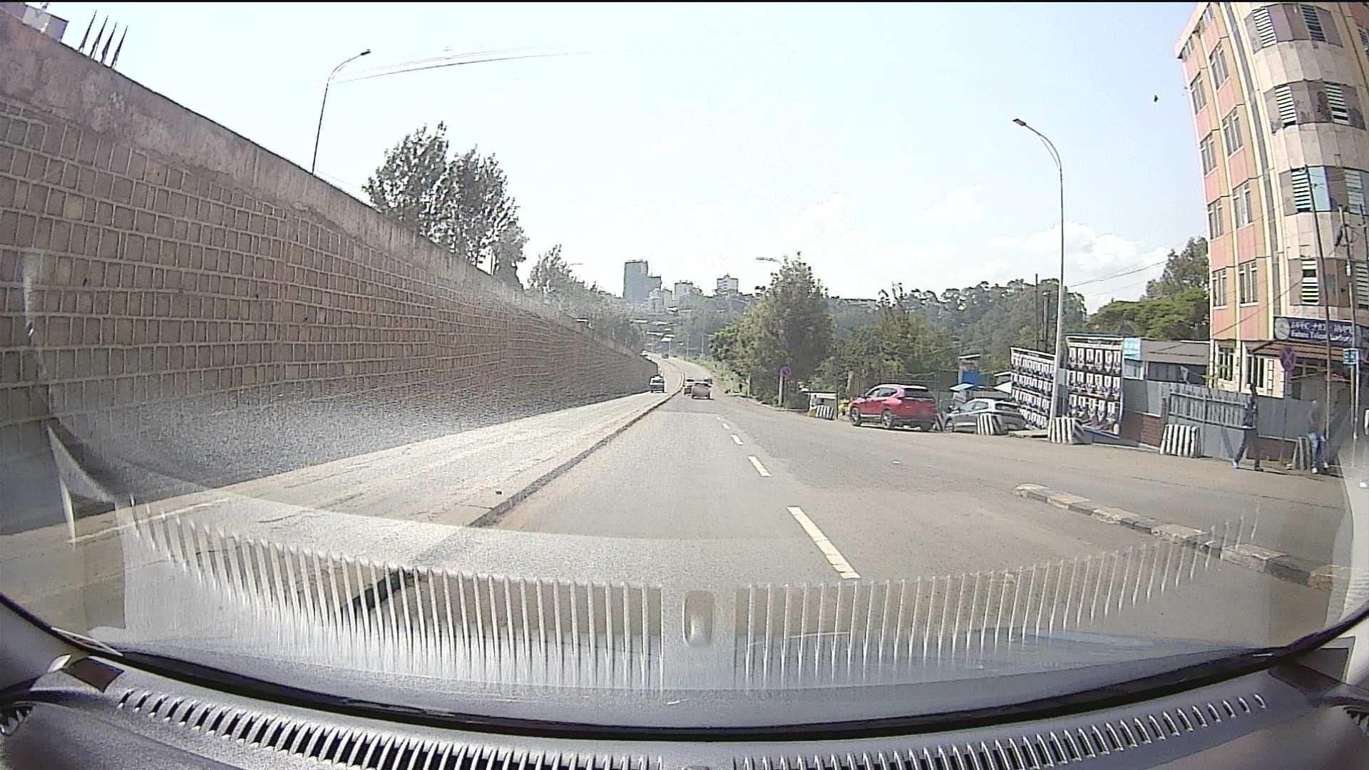 Street view near Shitaye Suite Hotel, Addis Ababa — © amtxi (CC BY-SA · Mapillary)