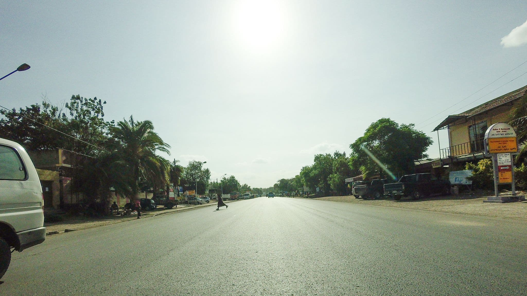 Street view near Awash Hotel, Bishoftu — © esario (CC BY-SA · Mapillary)