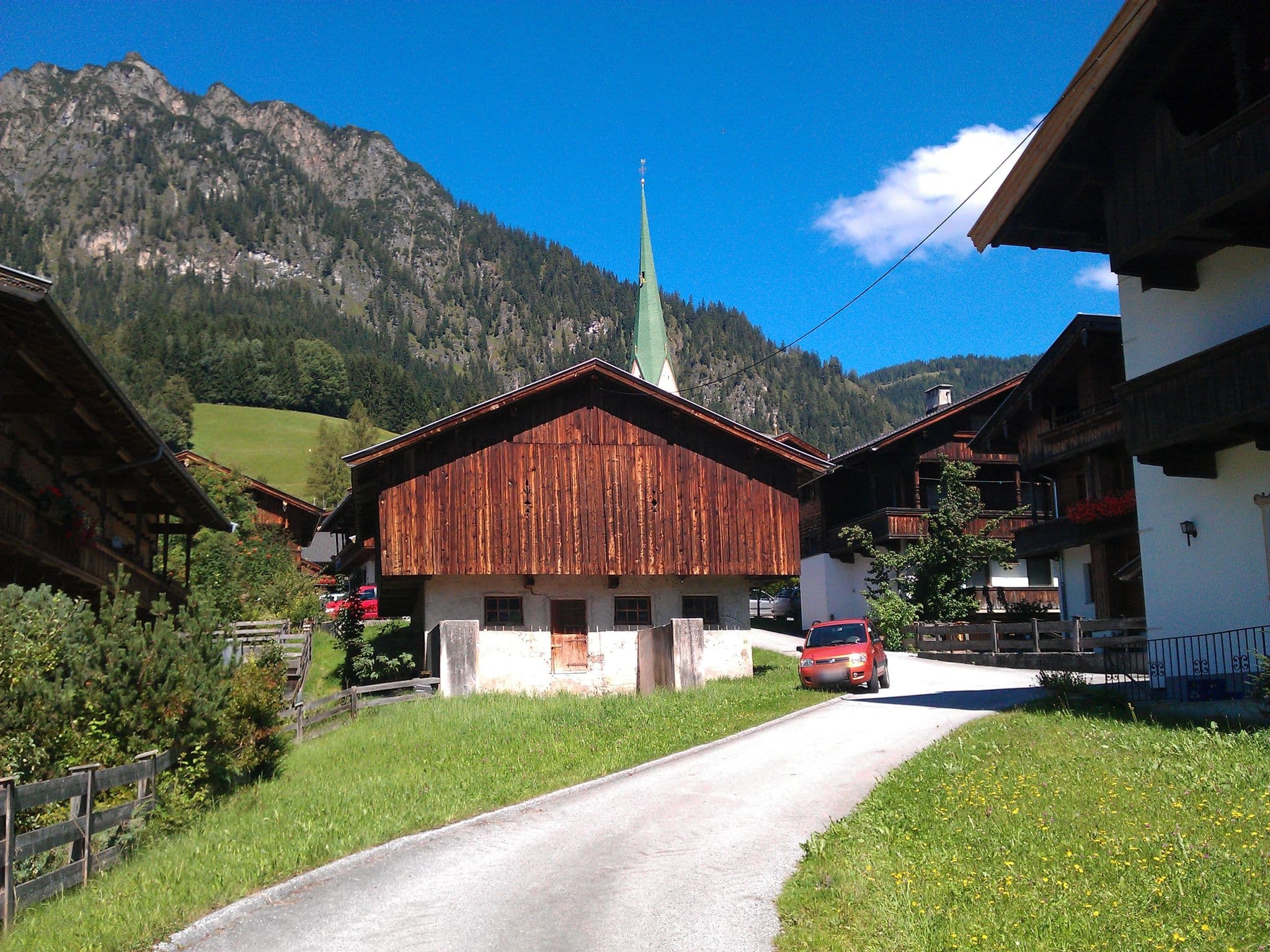 Street view near Haus Andreas, Alpbach — © zuse (CC BY-SA · Mapillary)