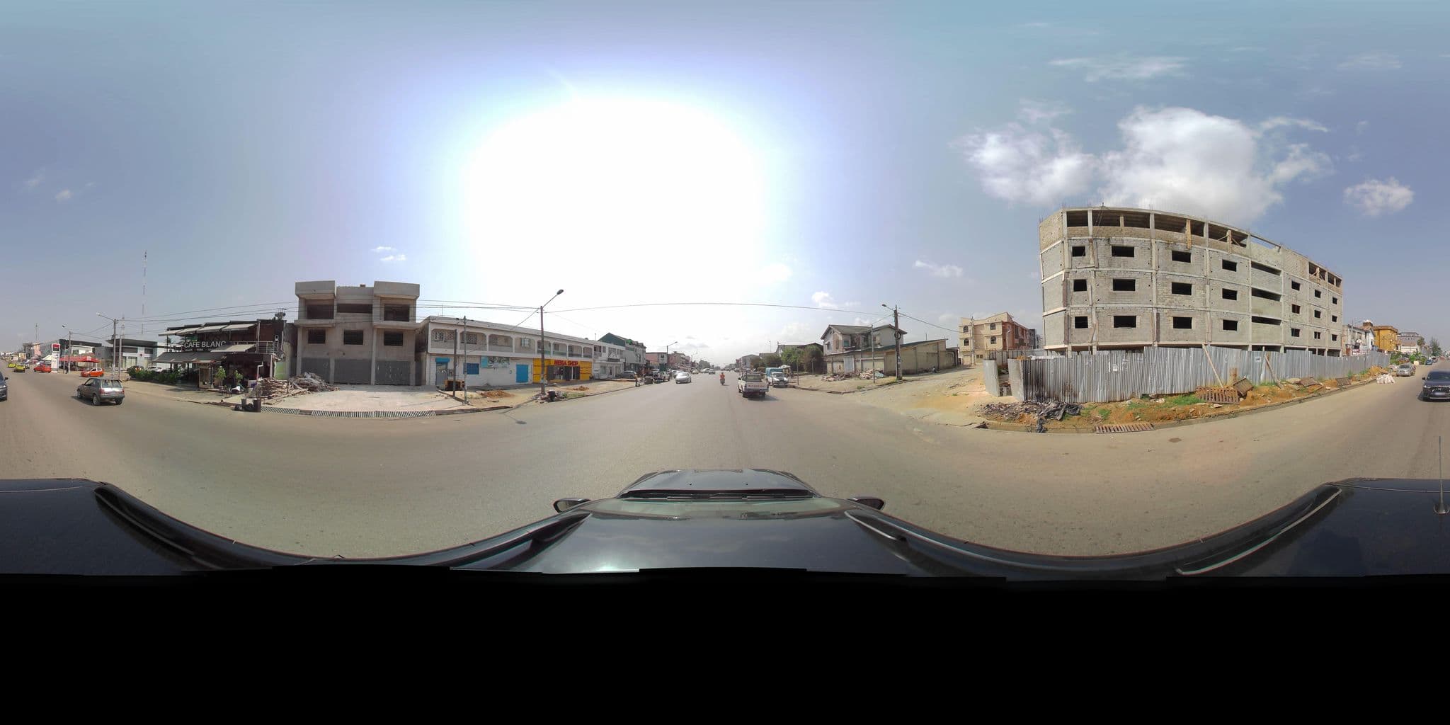 Street view near Hôtel Résidences Koriet, Abobo — © cign (CC BY-SA · Mapillary)