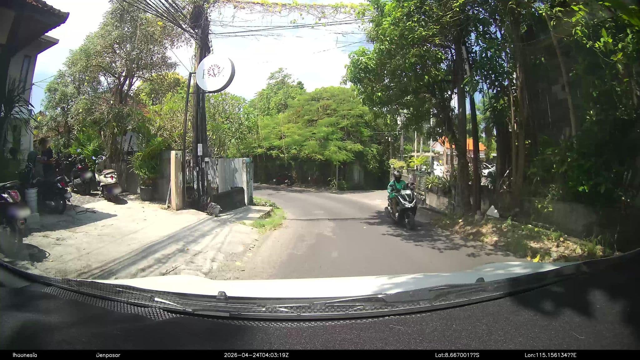 Street view near Umalas Hotel & Residence, Legian