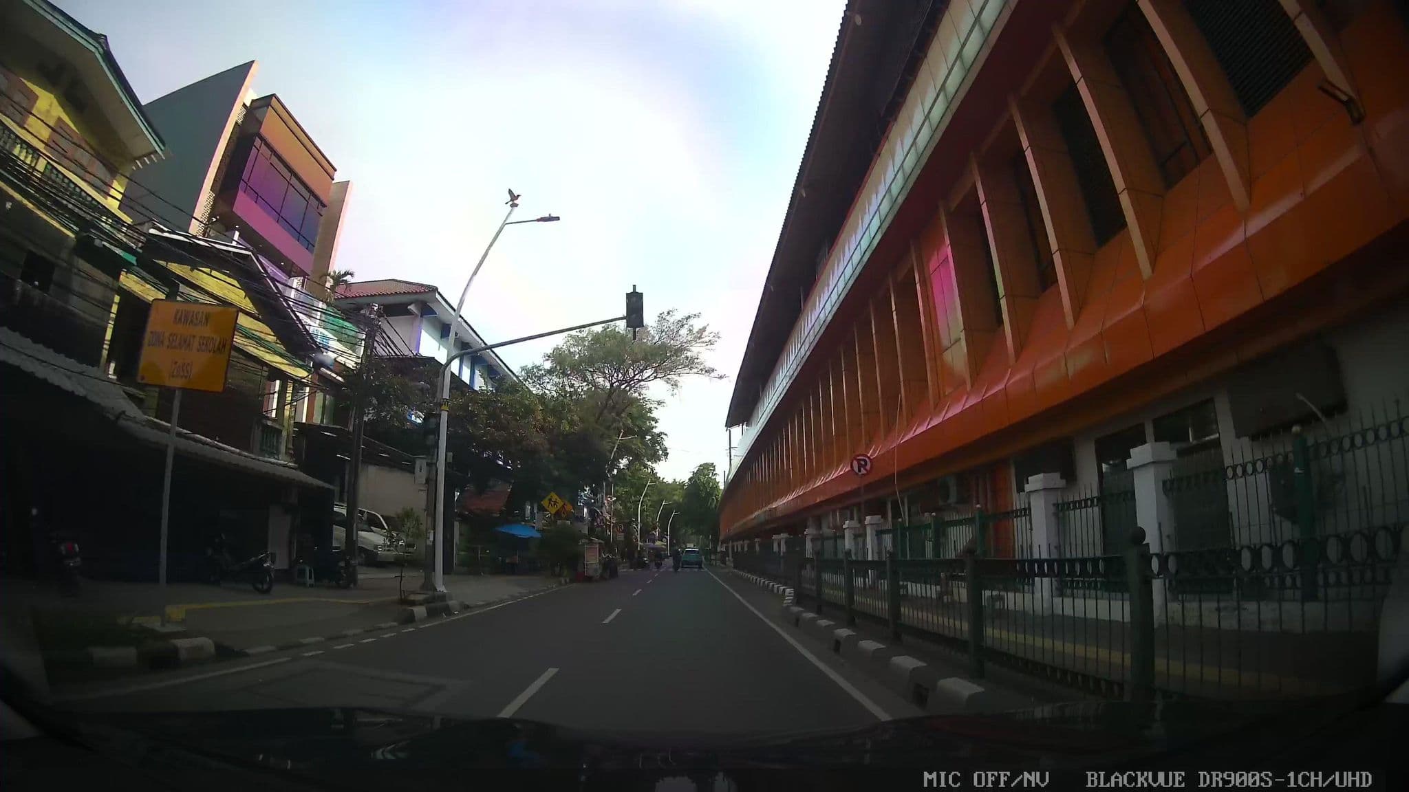 Street view near Grand batik inn, Jakarta