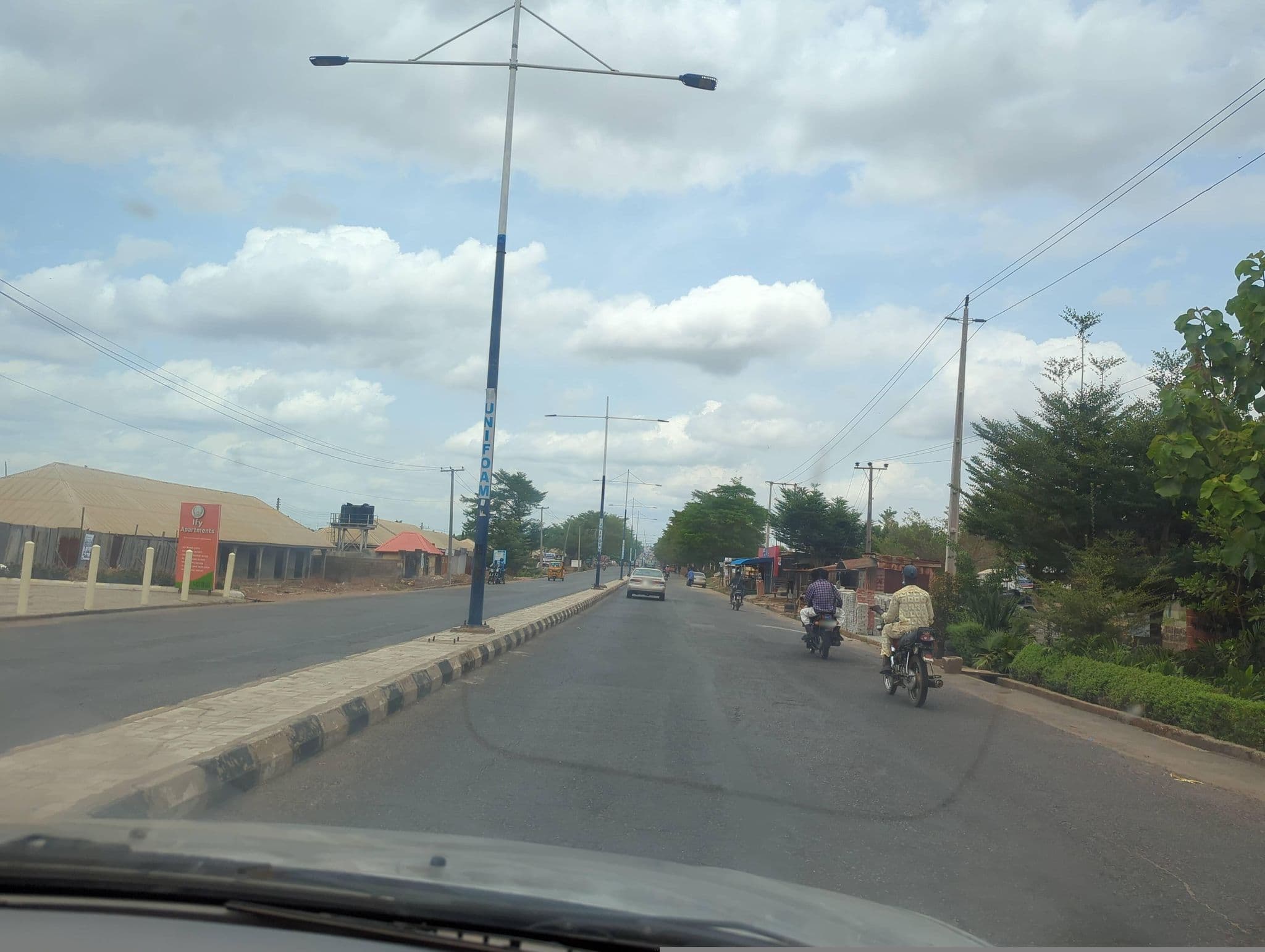 Street view near IFY APARTMENTS (BOVINA VIEW), Ilorin — © Joemetric (CC BY-SA · Mapillary)