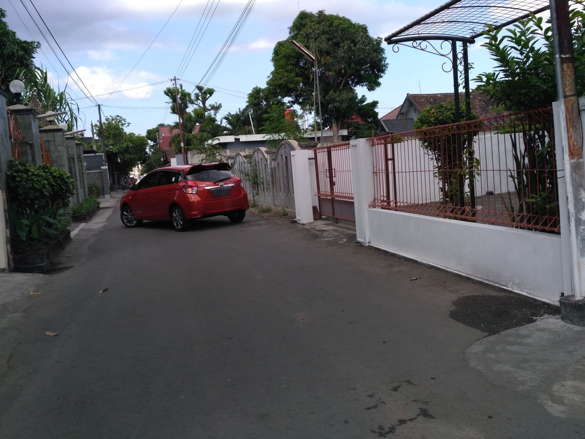 Street view near Homestay Ndalem MJ, Yogyakarta