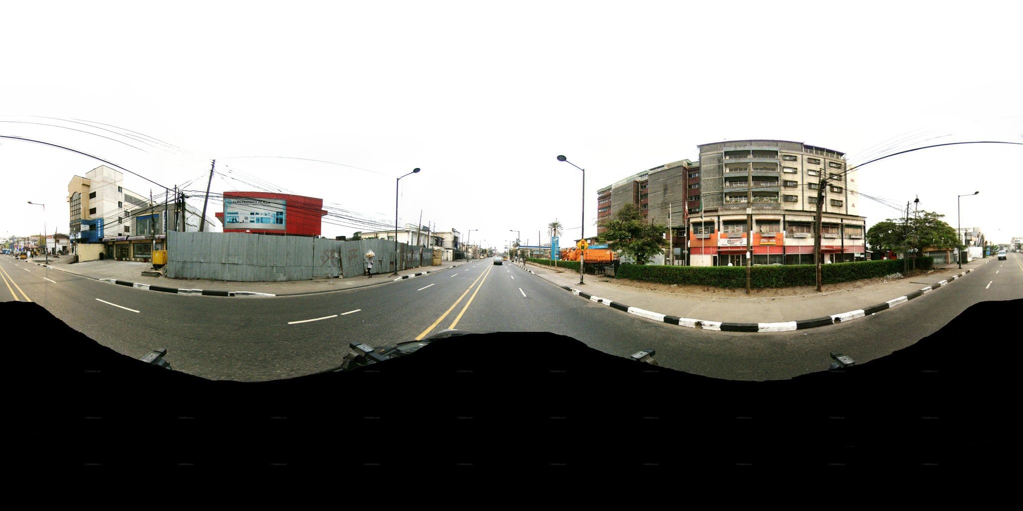 Street view near YMCA Transient Hostel, Obalende — © moriwo (CC BY-SA · Mapillary)